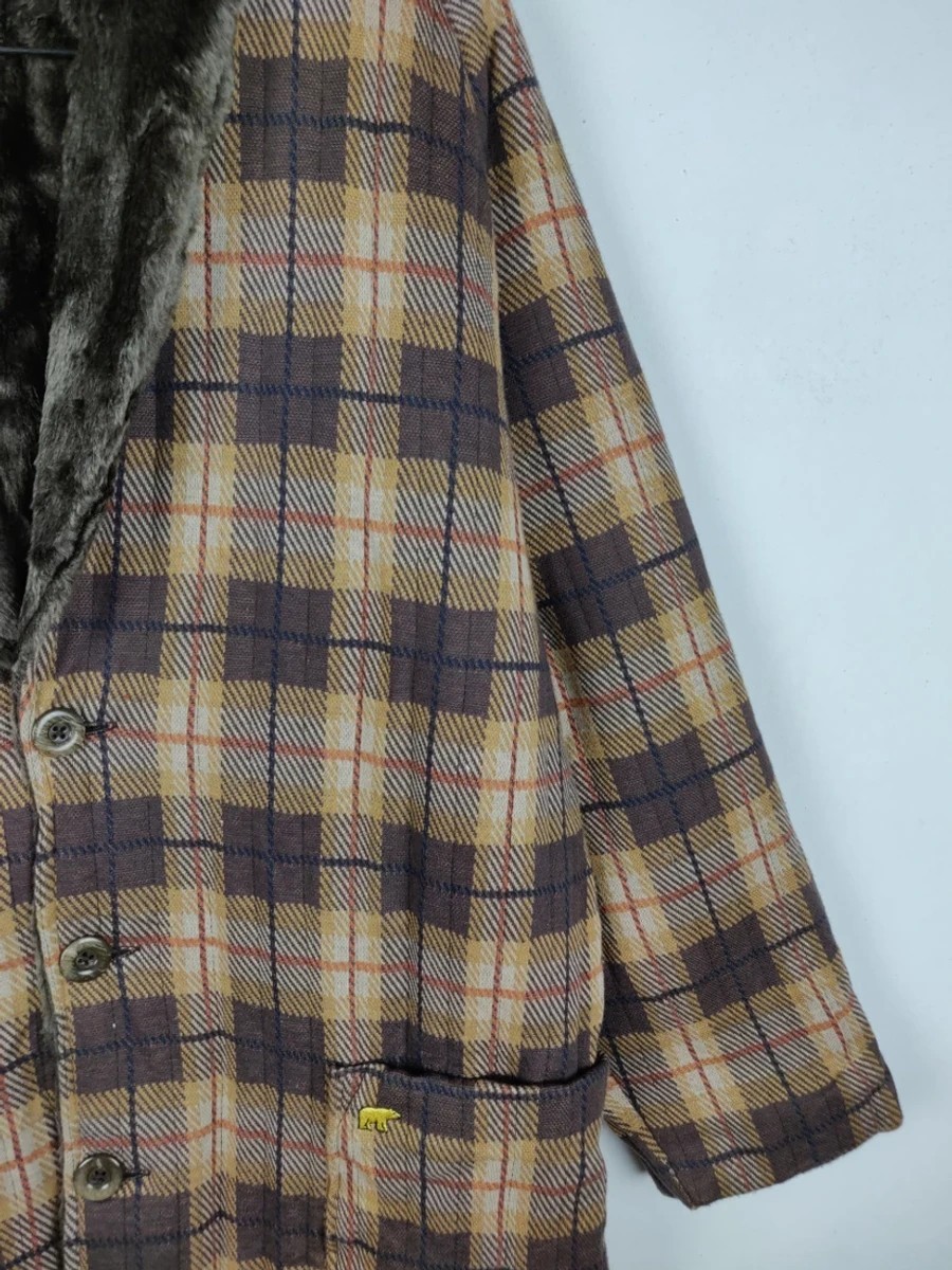 Golden Bear -  Final Drop! Checkered Puffer Coat - 4