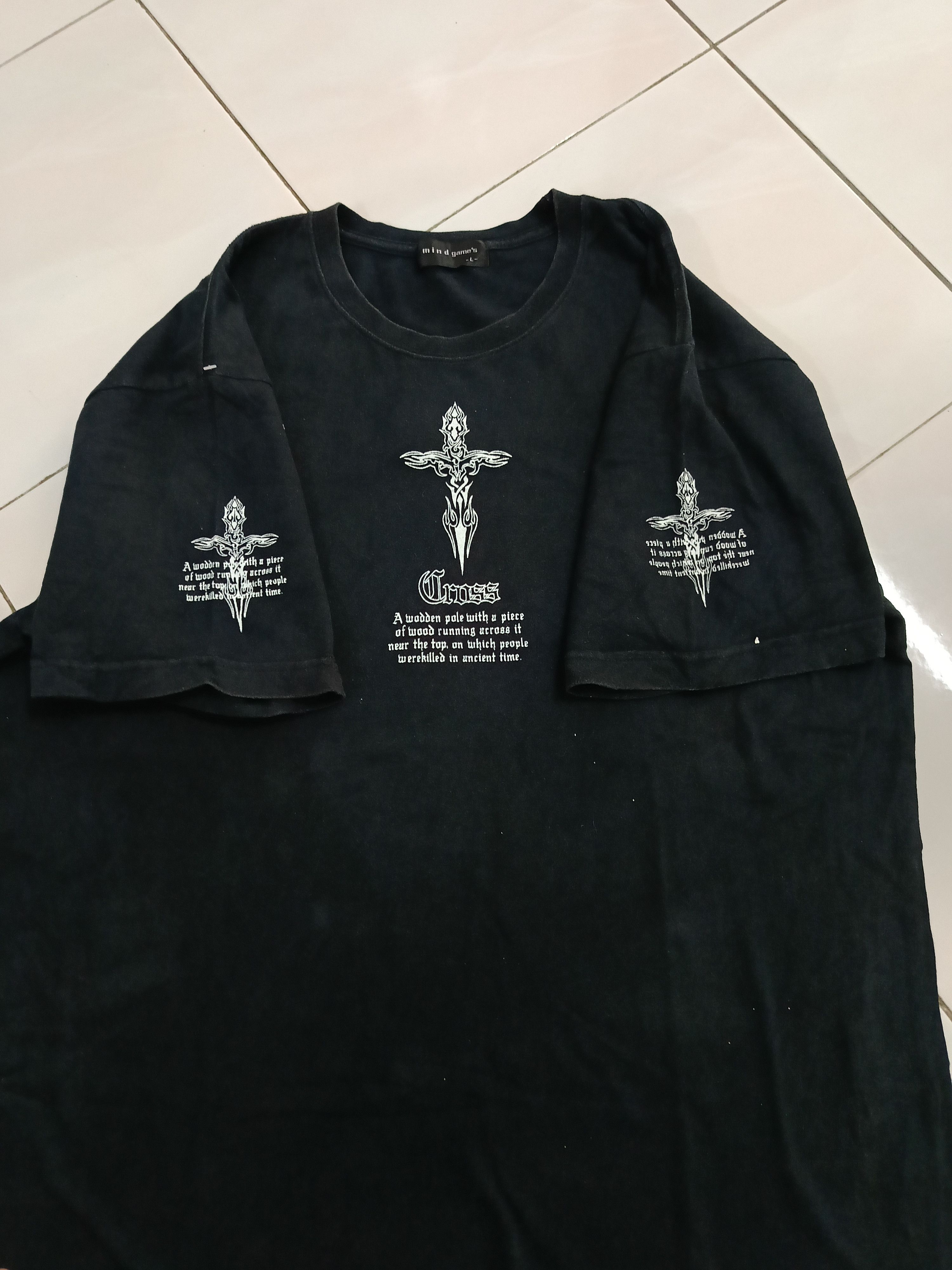 Vintage - Vtg Chrome Hearts Inspired Tee - 3