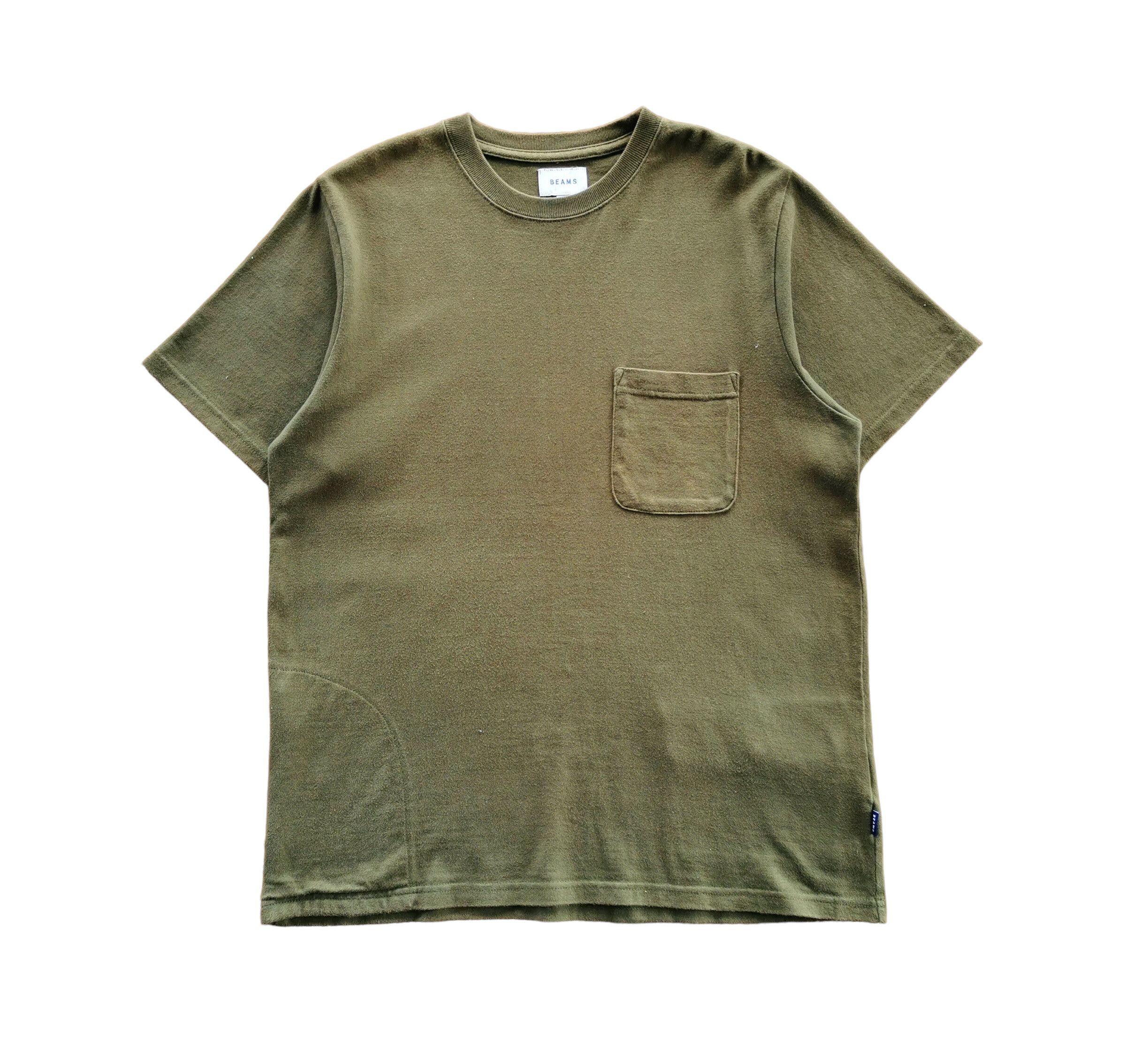 Beams 3 Pockets Green Tshirt - 1