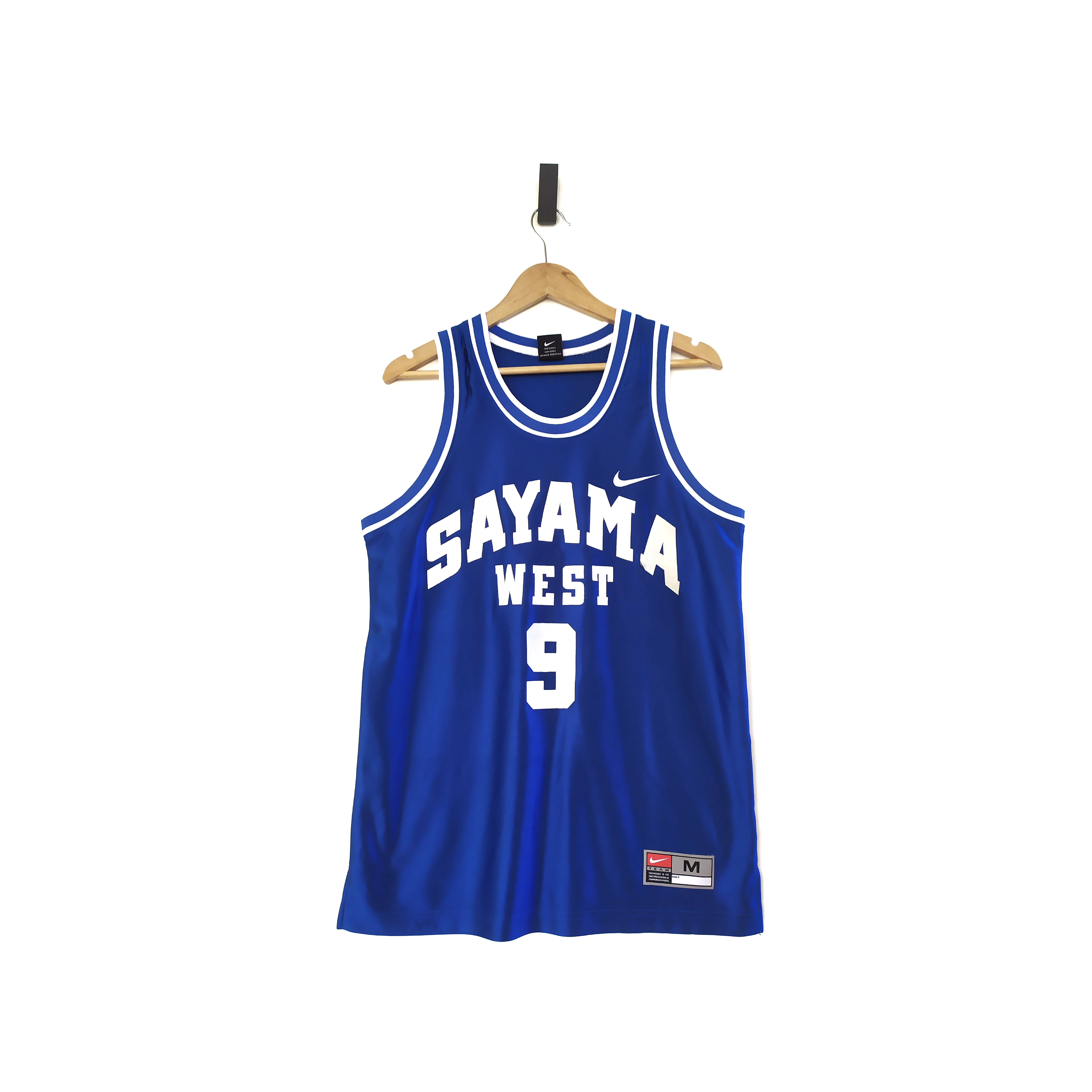 Vintage 90s Nike Basketball Sayama West Jersey - 1