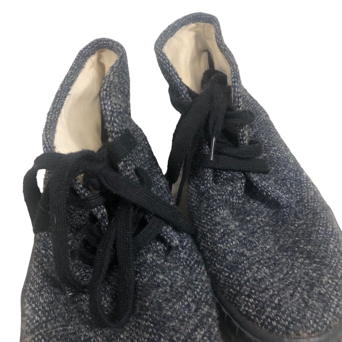 Yohji Yamamoto Pour Homme Shoes Tweed Chukka Sneakers - 5