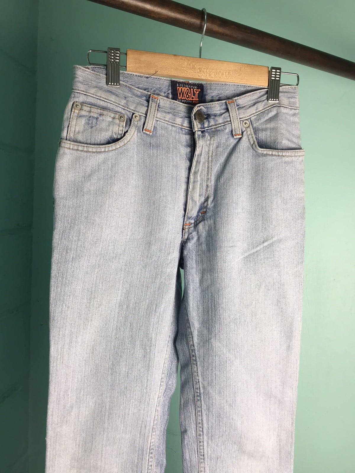 Vintage W&lt Denim Jeans - 4