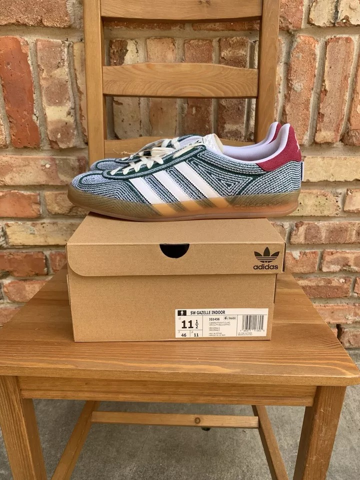 adidas Gazelle Indoor Sean Wotherspoon Hemp Green - 3