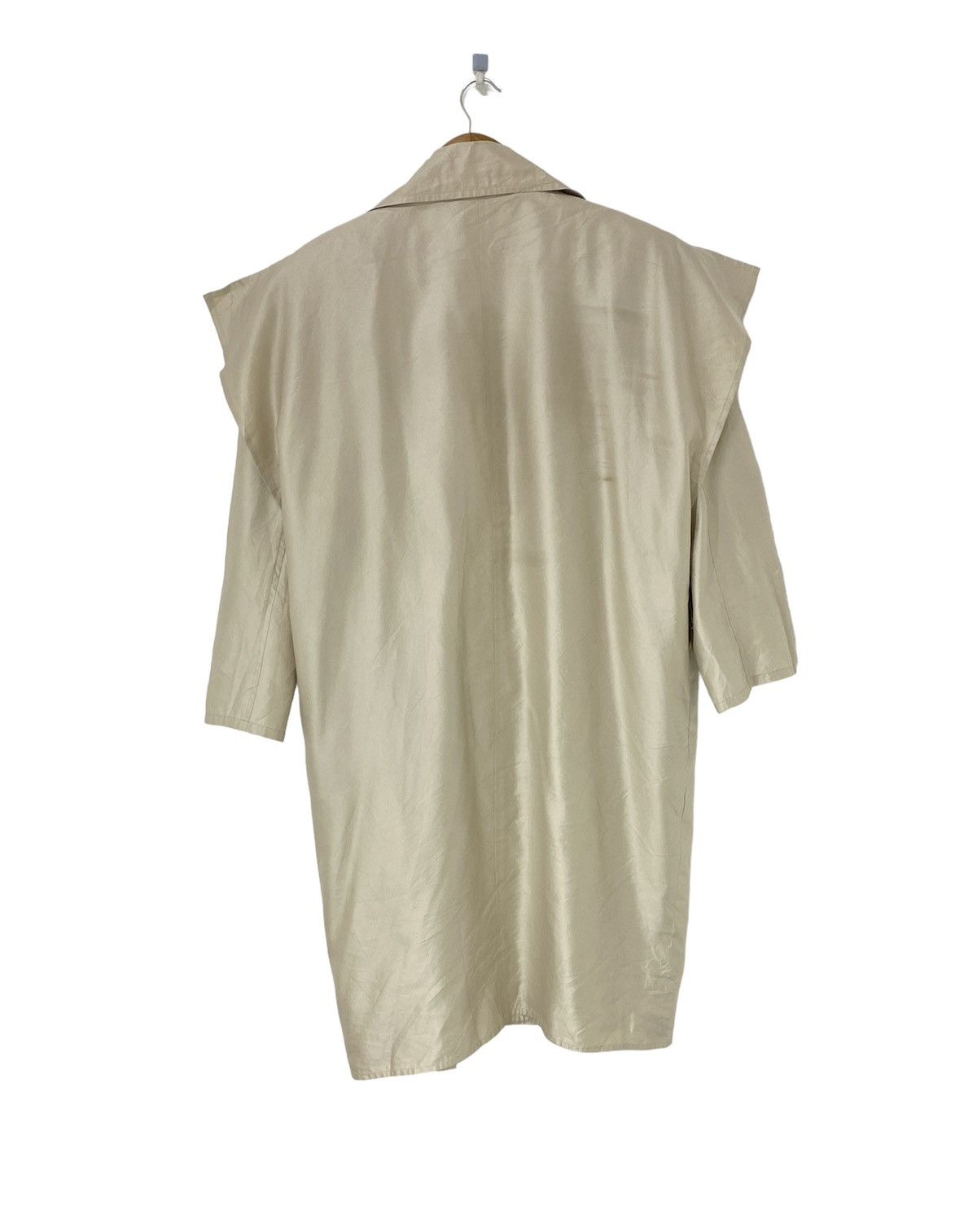 Balenciaga Double Breast Jacket silk Fashion Design - 2
