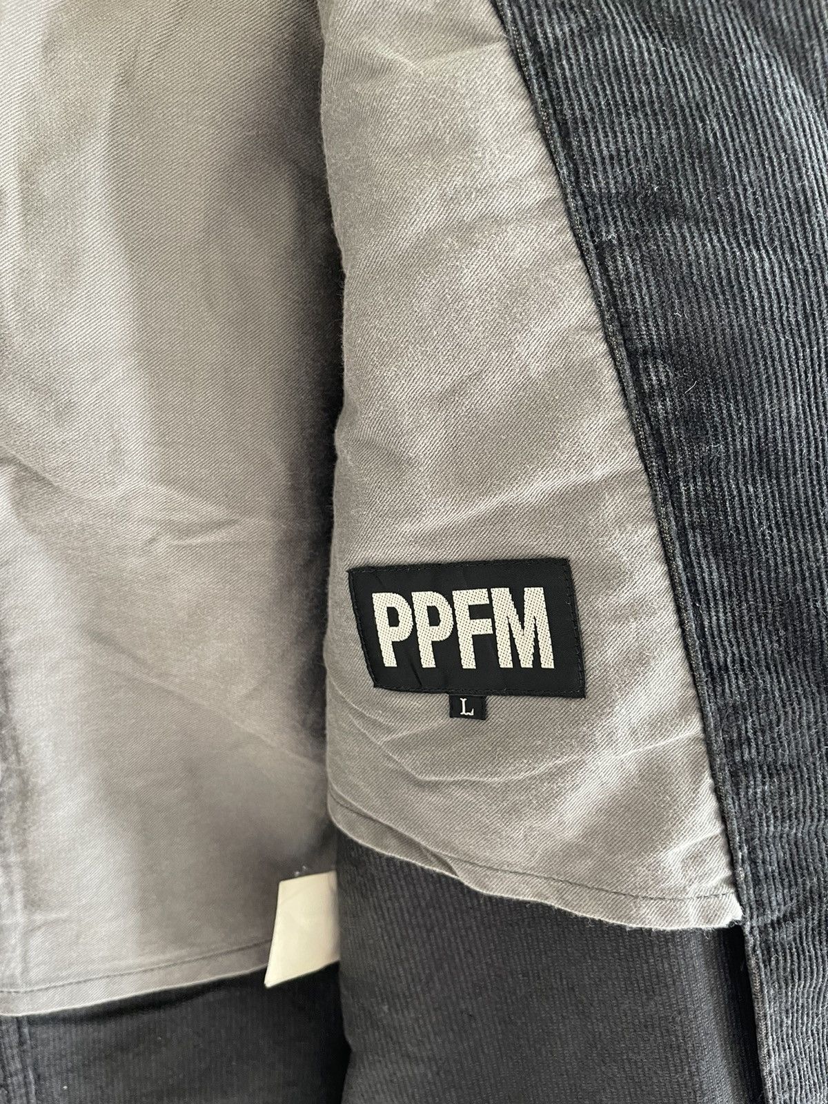 Japanese Brand - 💥 NEED GONE TODAY🔥Vintage PPFM Corduroy Jacket Black - 4