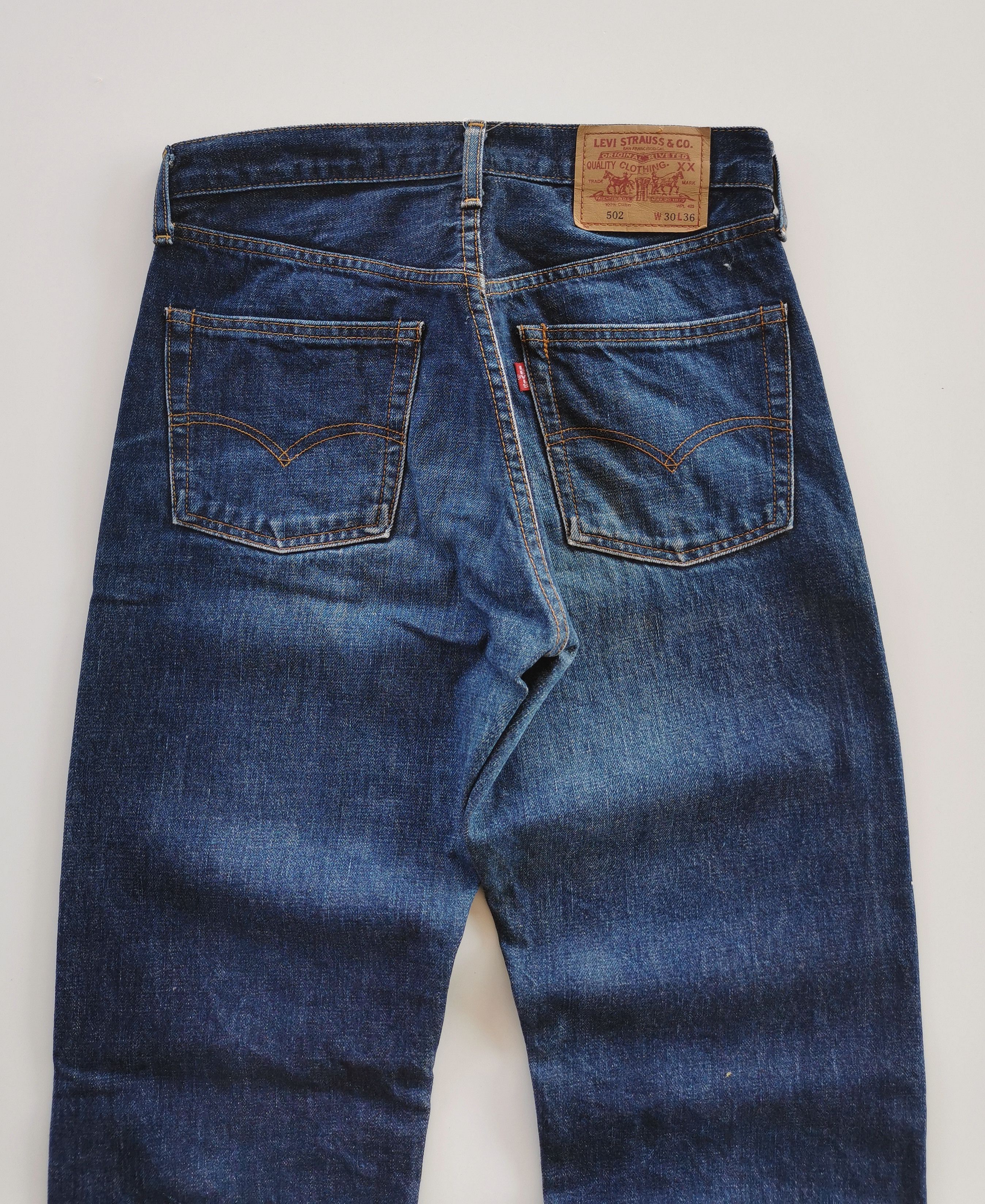 1997 Vintage Levis Lot 502 Selvedge Jeans - 5