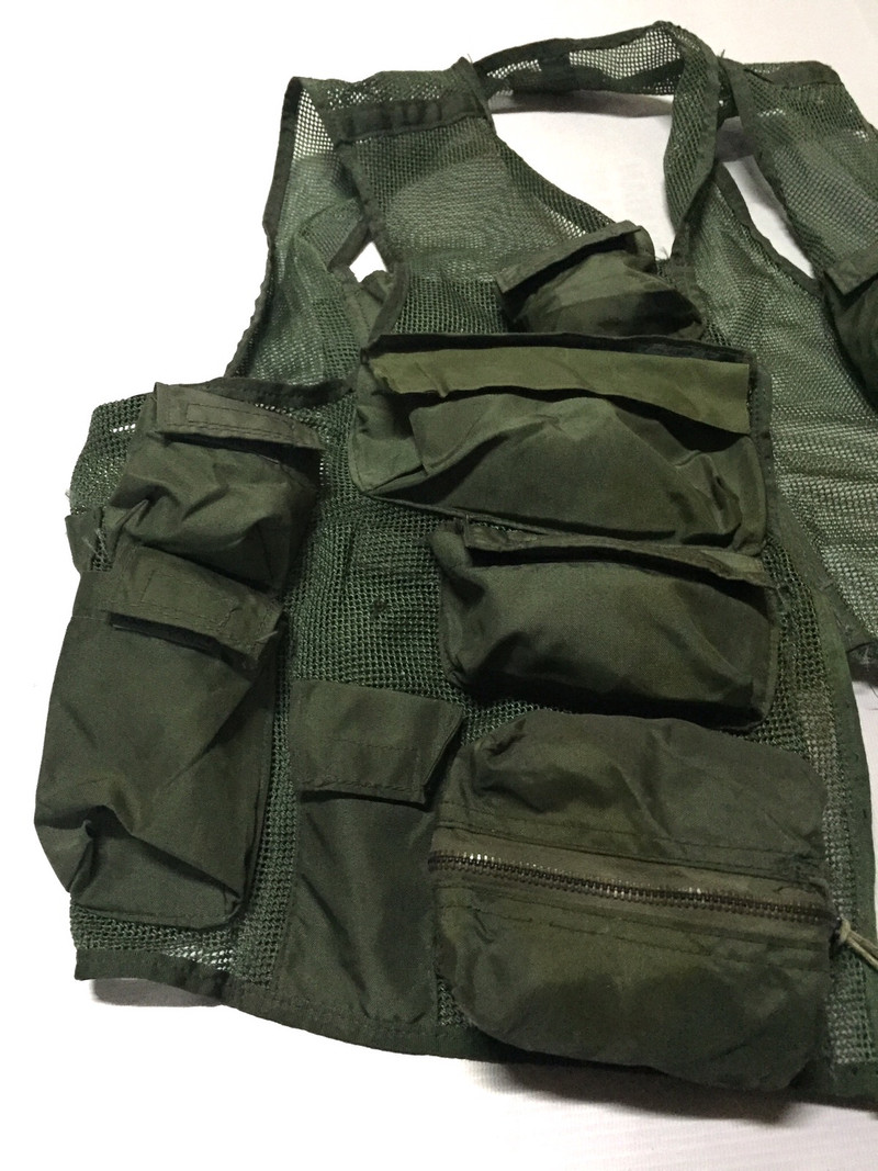Other Designers Vintage - True 80s military tactical vest mesh