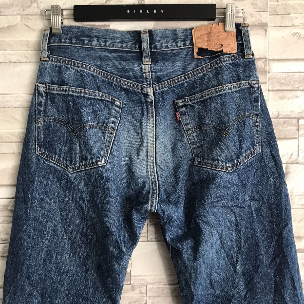 Vintage Levis 501xx Big E Selvedge Jeans Made USA - 11