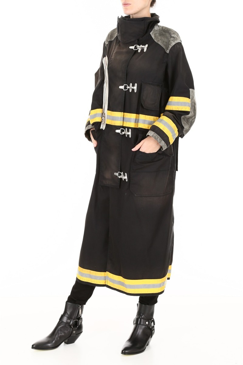 Calvin Klein 205W39NYC - AW18 CALVIN KLEIN 205W39NYC FIREMAN COAT JACKET BLACK S - calif | REVERSIBLE Calvin Klein 205W39NYC - AW18 CALVIN KLEIN 205W39NYC FIREMAN COAT JACKET BLACK S - calif | REVERSIBLE