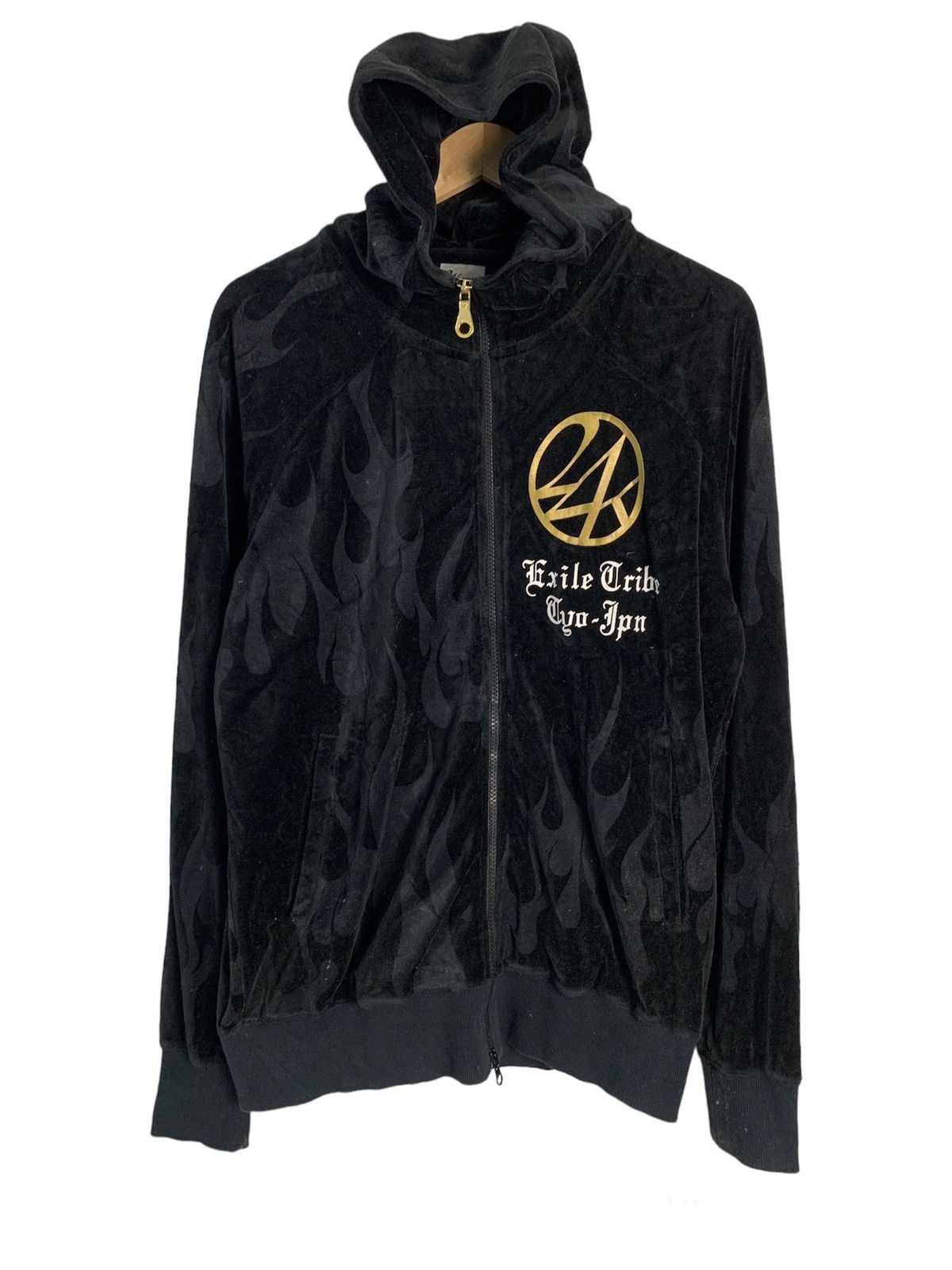 Japanese Brand - 24 Karats Exile Tribe Zipper Hoodie - 1