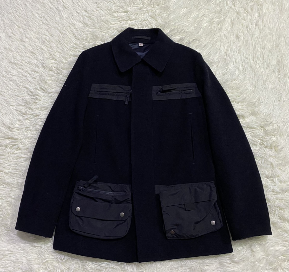 Rare - Uniqlo like Acronym Wool Blend Detachable Pocket Jacket - 2