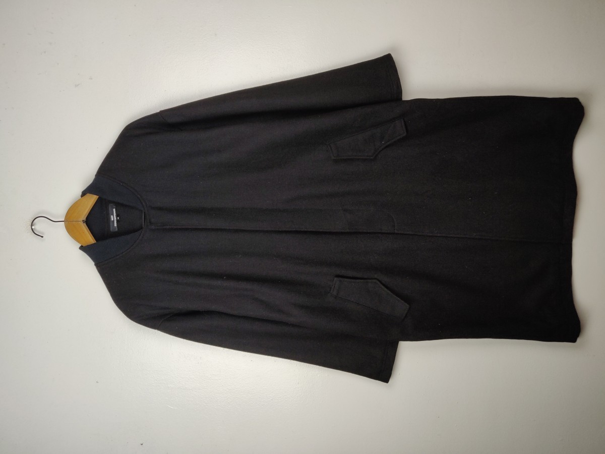 Japanese Brand - Not Conventional Japan Long Coat Heavy Jacket - 2