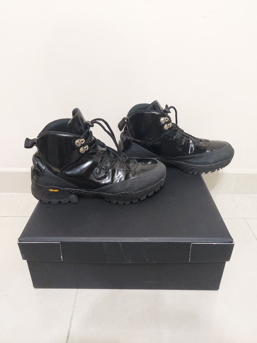 Patent Leather Vibram Hiking Boots - 3