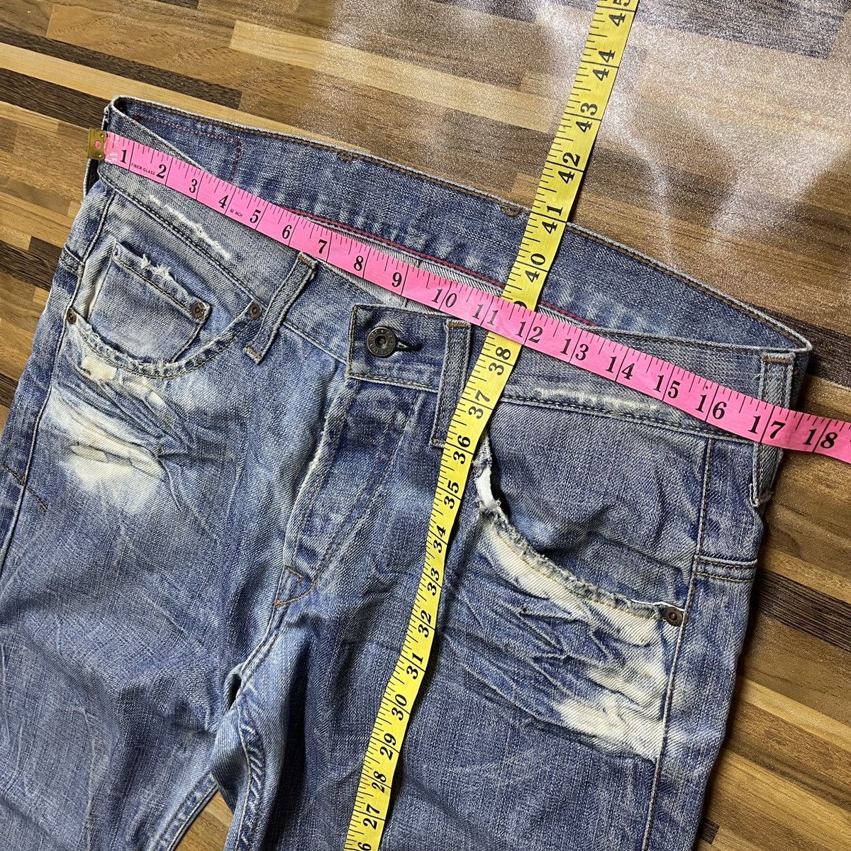 Vintage - Steals Made In Italy Bleach Denim Casucci - 2