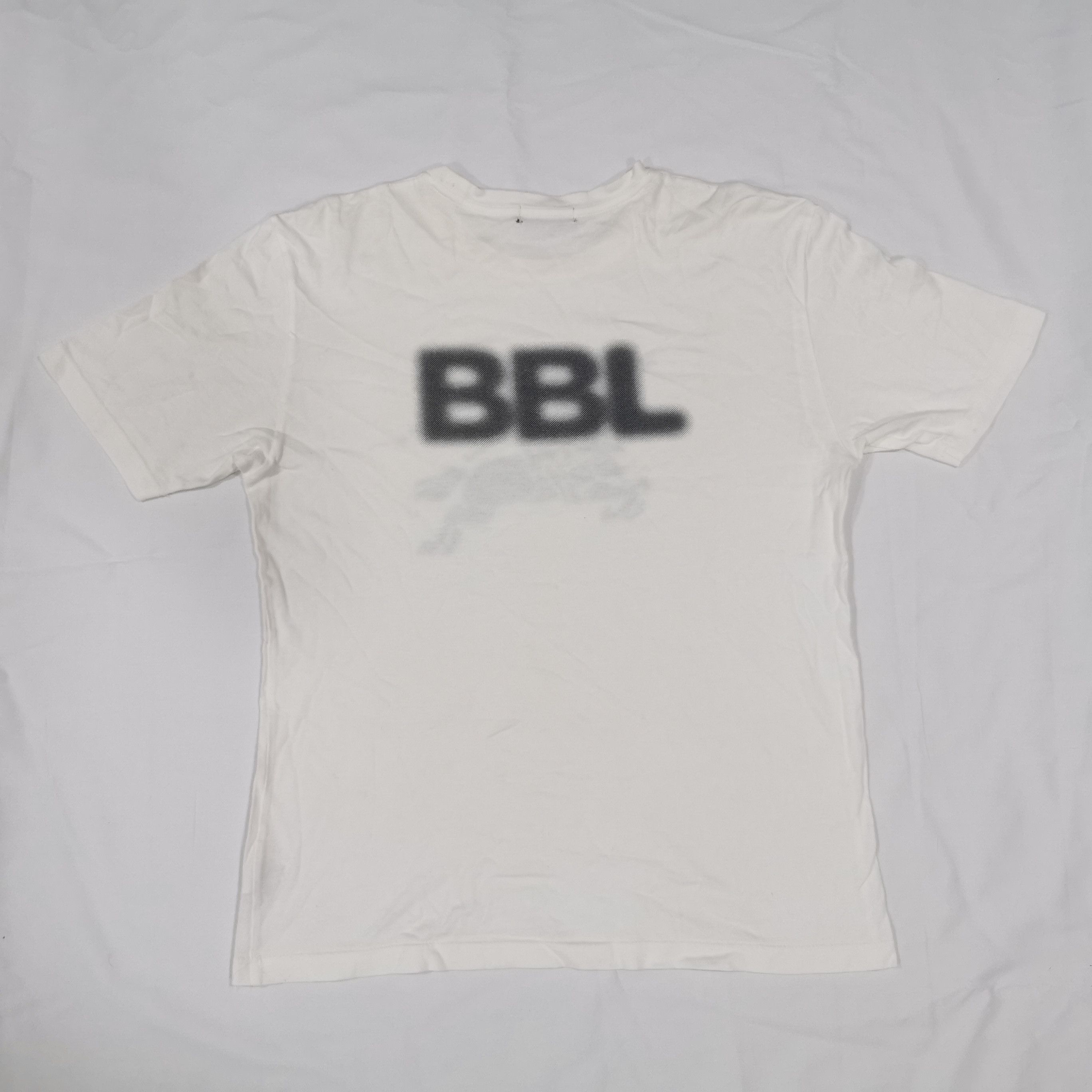 Vintage Burberry Black Label BBL Blur Logo Style Tshirt - 3
