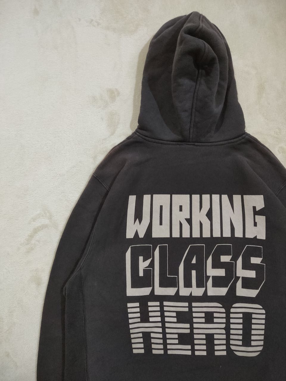 Vintage John Lennon Working Class Hero Pullover Hoodie - 3