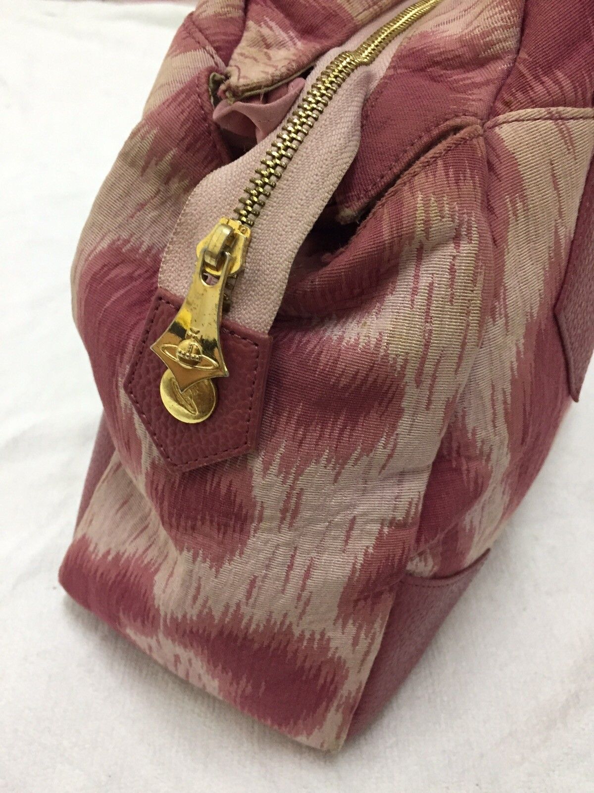 Vivienne Westwood Jasmine Leopard Abstract Shoulder Bag - 2