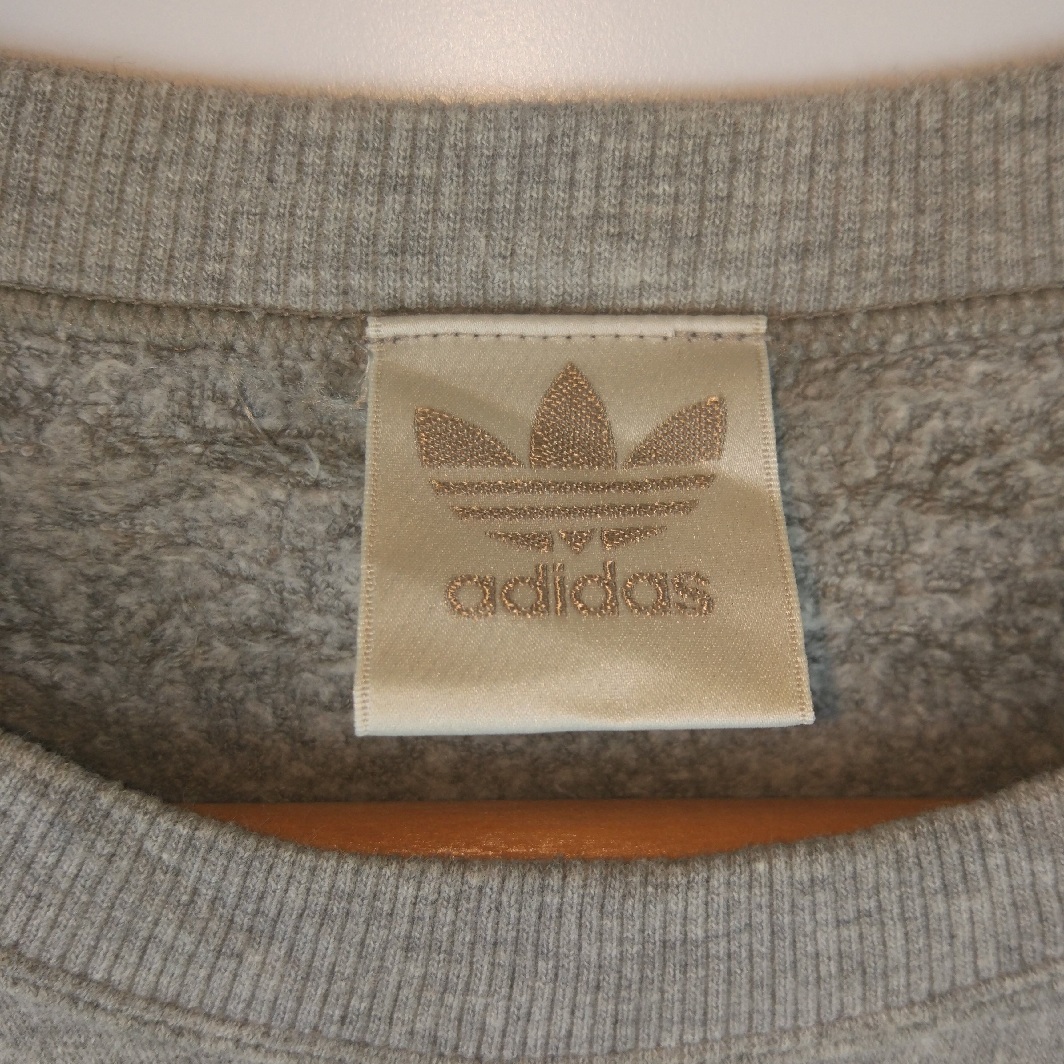 Vintage Adidas Big Logo Embroidered Pullover Sweatshirt - 4