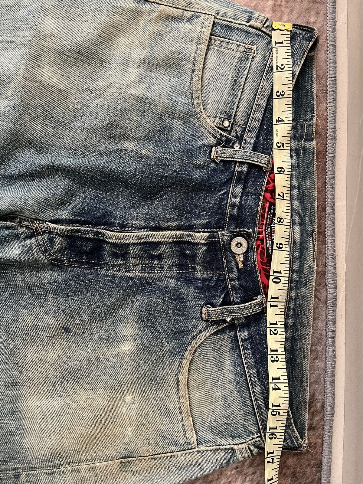 💥Vintage Selvadge Isquare Denim - 15