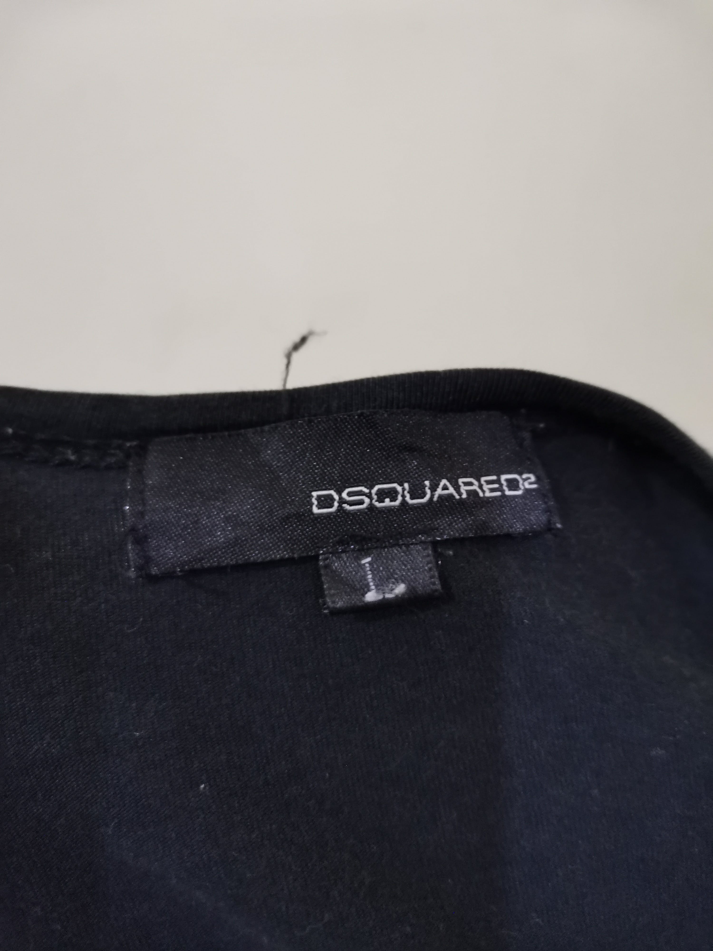 💥DSQUARED2 Black Casual Shirt - Large Size Woman - 4