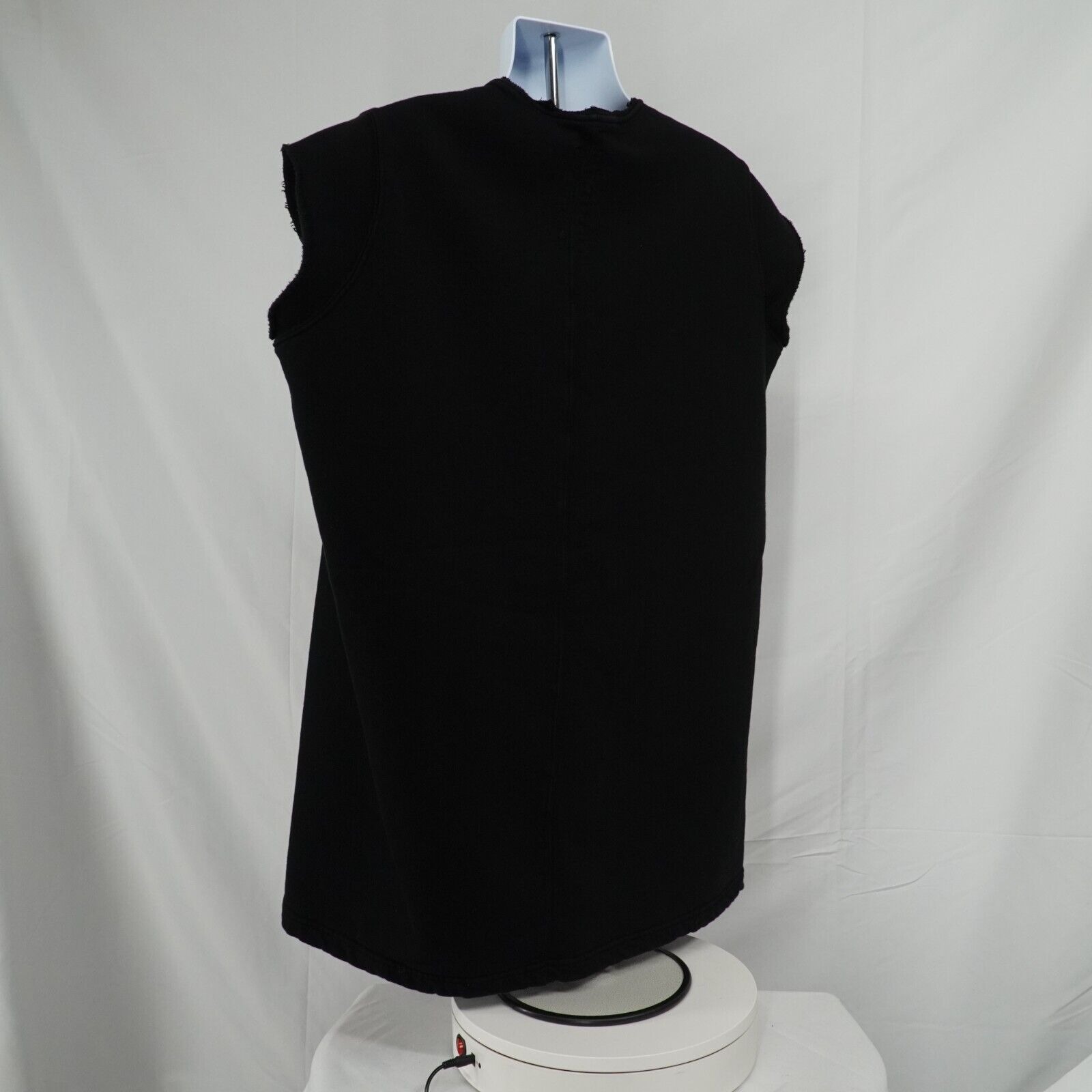 Jumbo Black Sleeveless Sweater Shirt Oversized SS16 Cyclops - 10