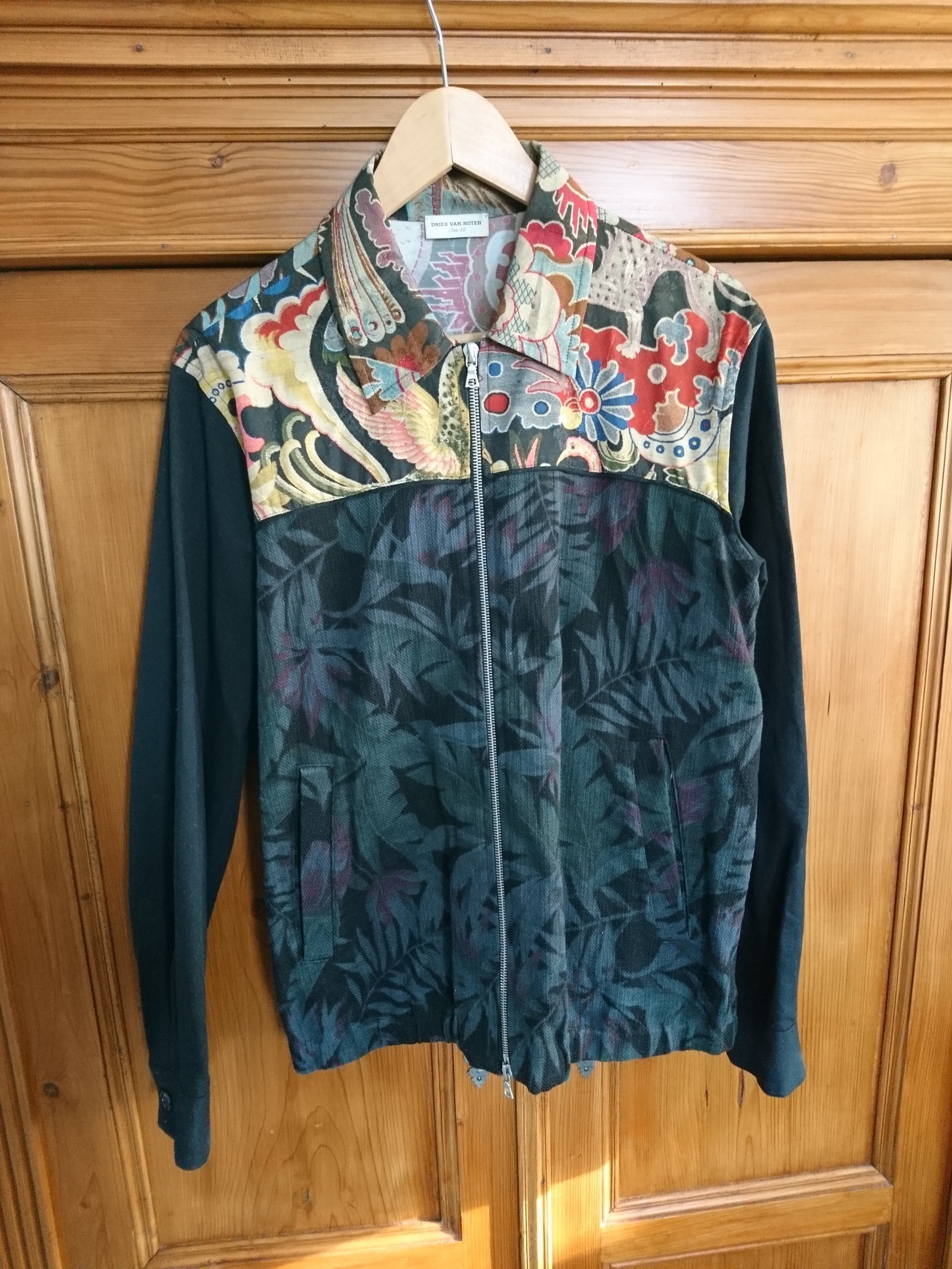Rare Iconic Floral Pattern Motif Embroidered Bomber - 7