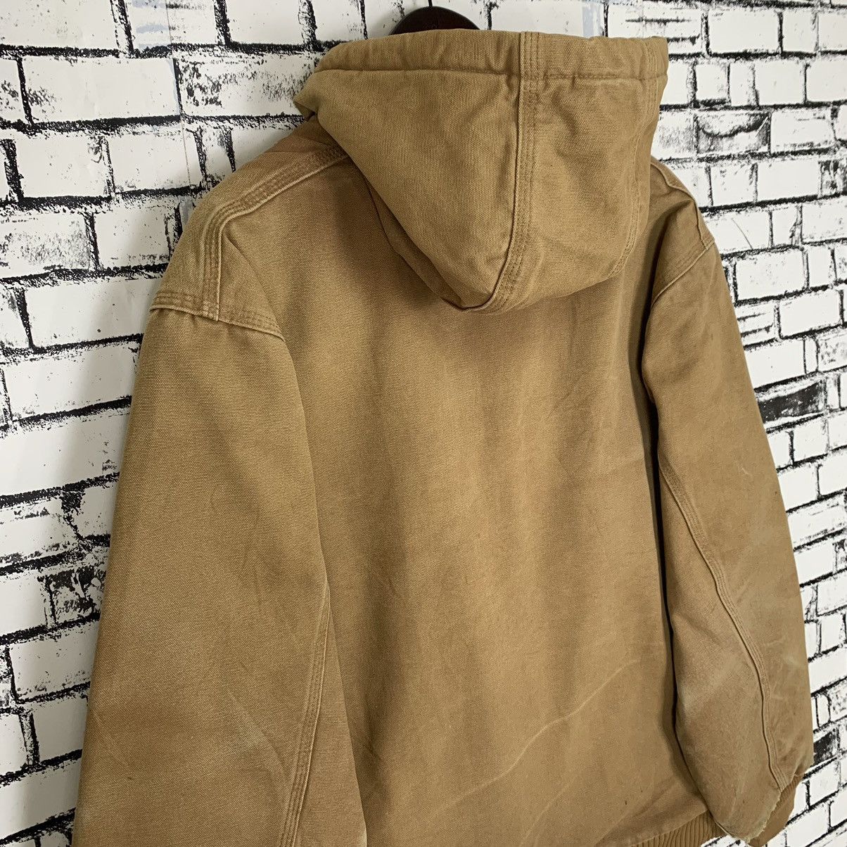 Vintage Carhatt Hooded Worker Jacket - 13