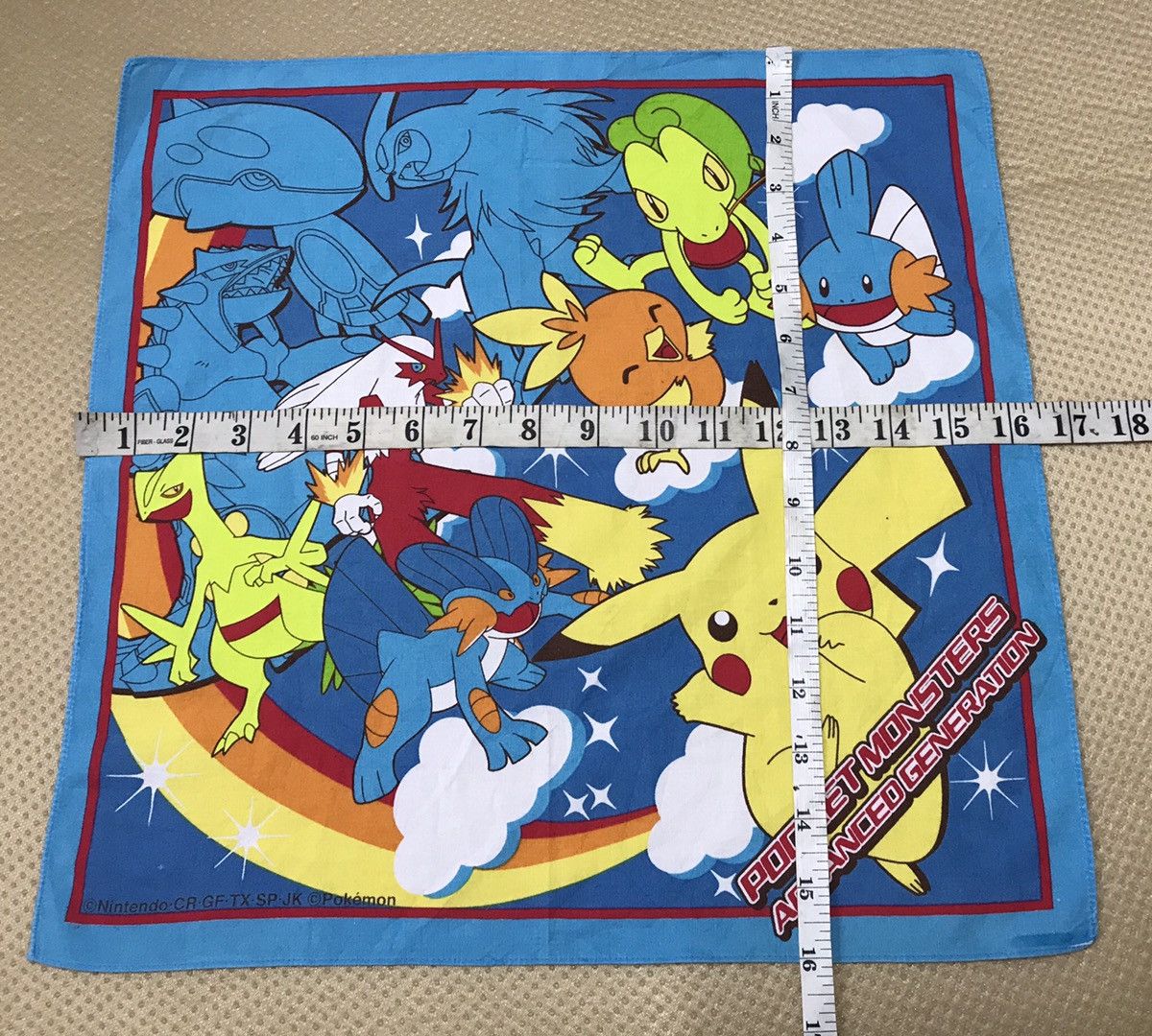 Japanese Brand - pokemon bandana handkerchief pocket square - 6