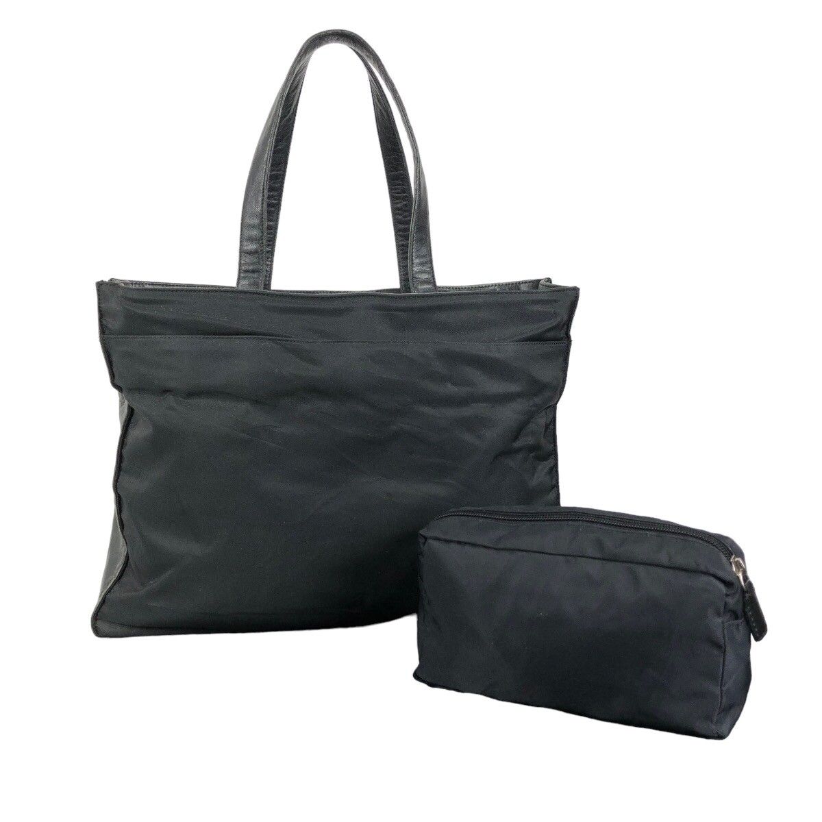 Prada Black Tessuto Tote Bag - 2