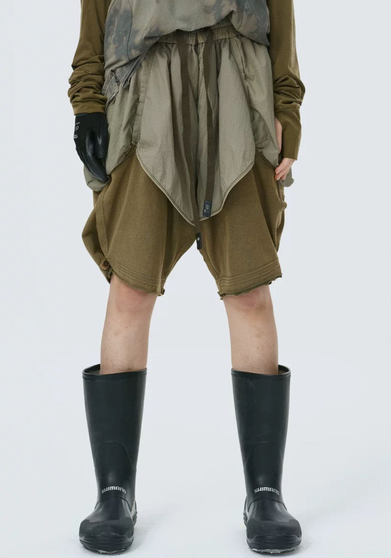 panel cargo overlay shorts size S - 1