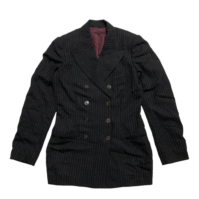 Jean Paul Gaultier Classique Double Breast Stripe Jacket - 1