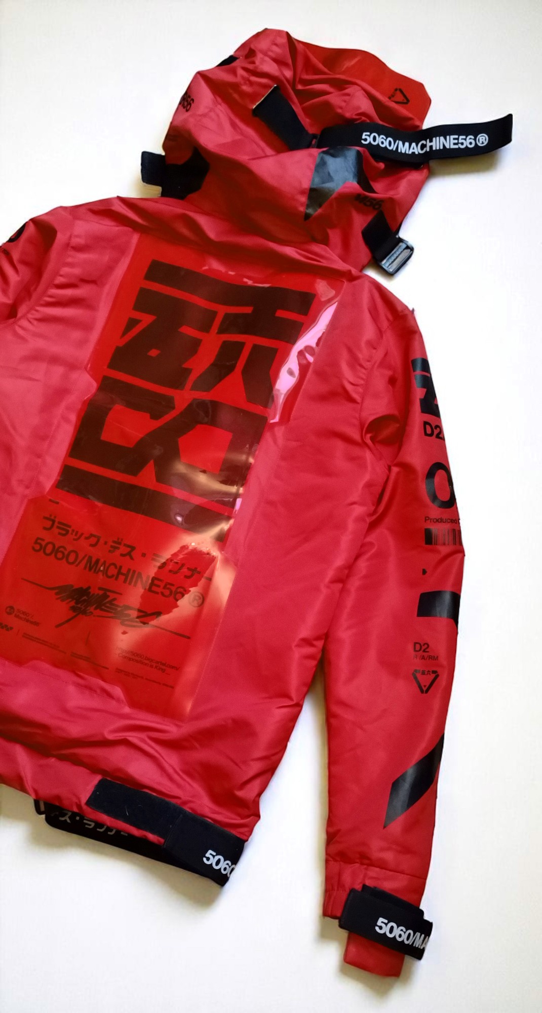 MACHINE56™ M56®BD7-V2/RD RED PARKA  ./©2020_ ブラック・デス・ランナー - 9