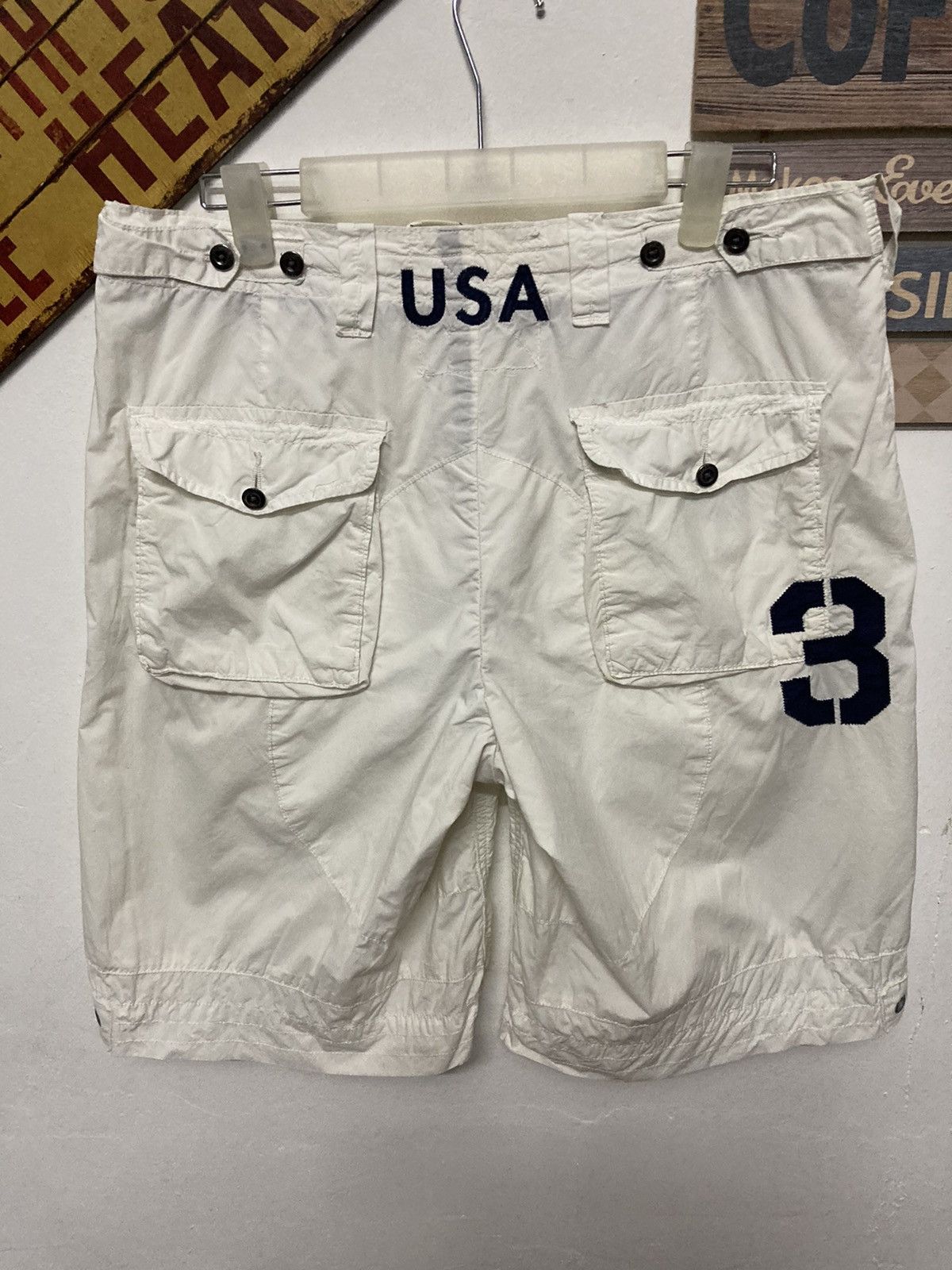 Vintage Polo Ralph Lauren USA-67 Short Pants - 5