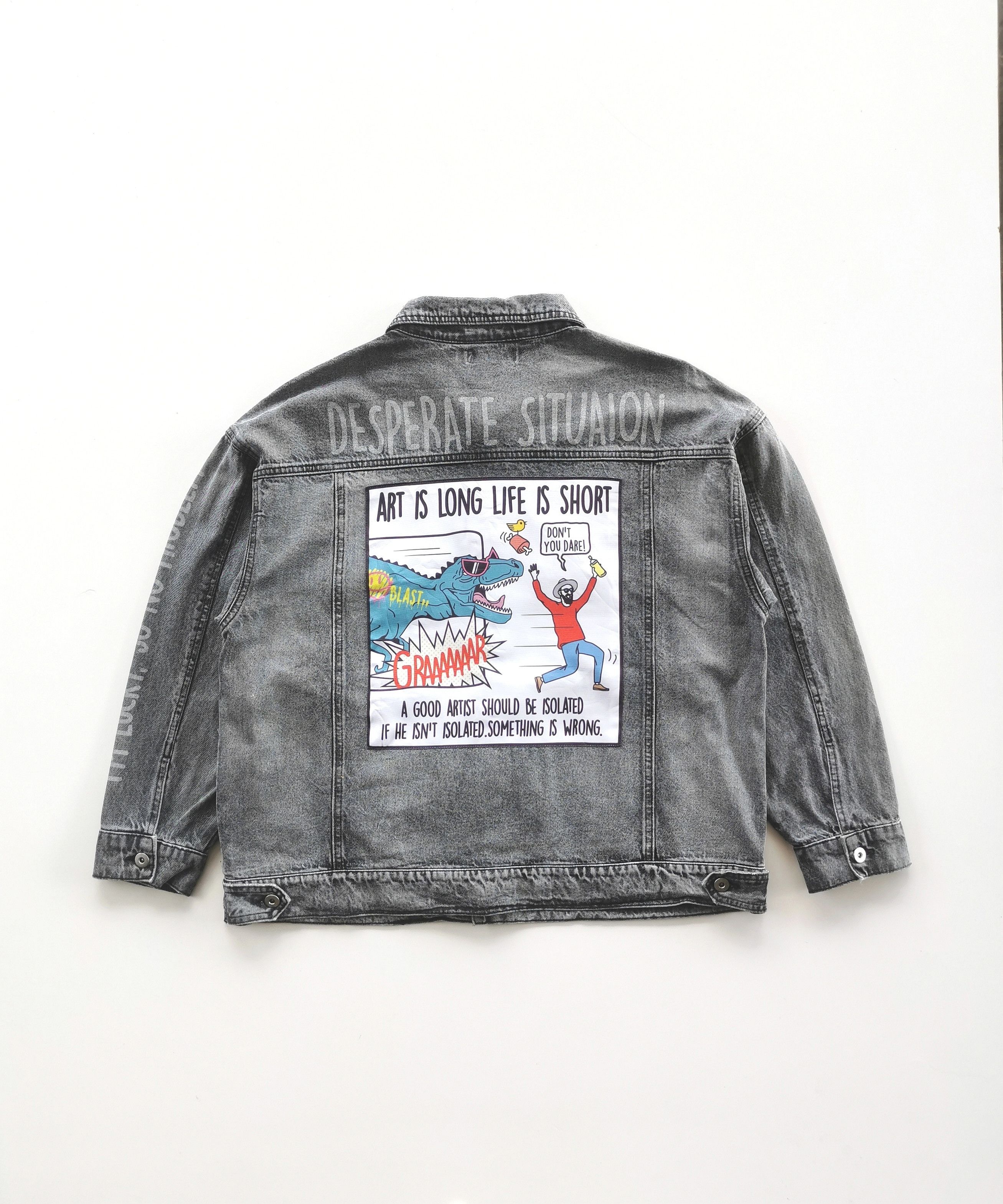 Wisdom Brand - Wisdom Desperate Situaion Patches Denim Jackets - 2