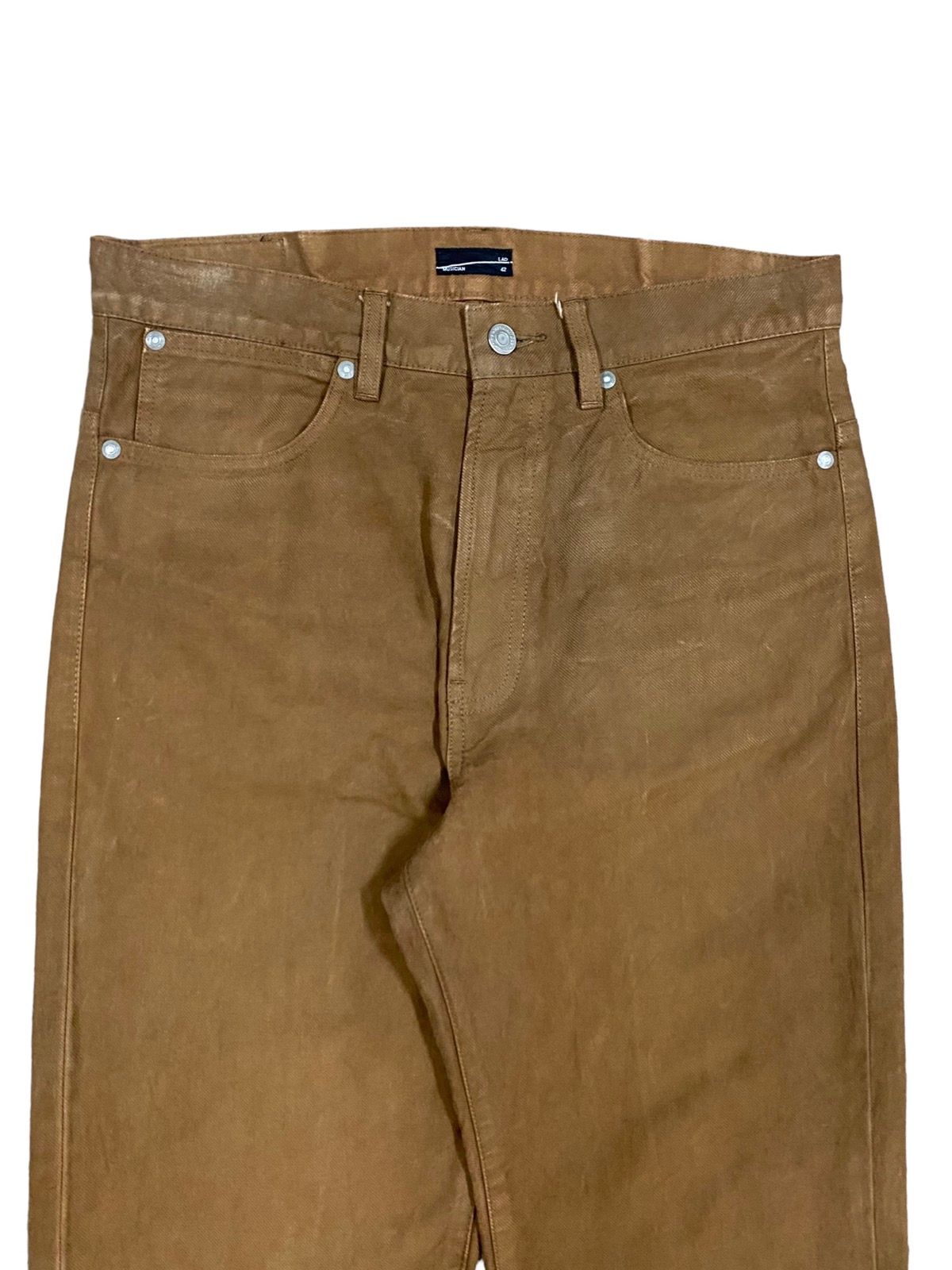 Lad Musician Brown Straight Cup Jeans Made In Japan - 6
