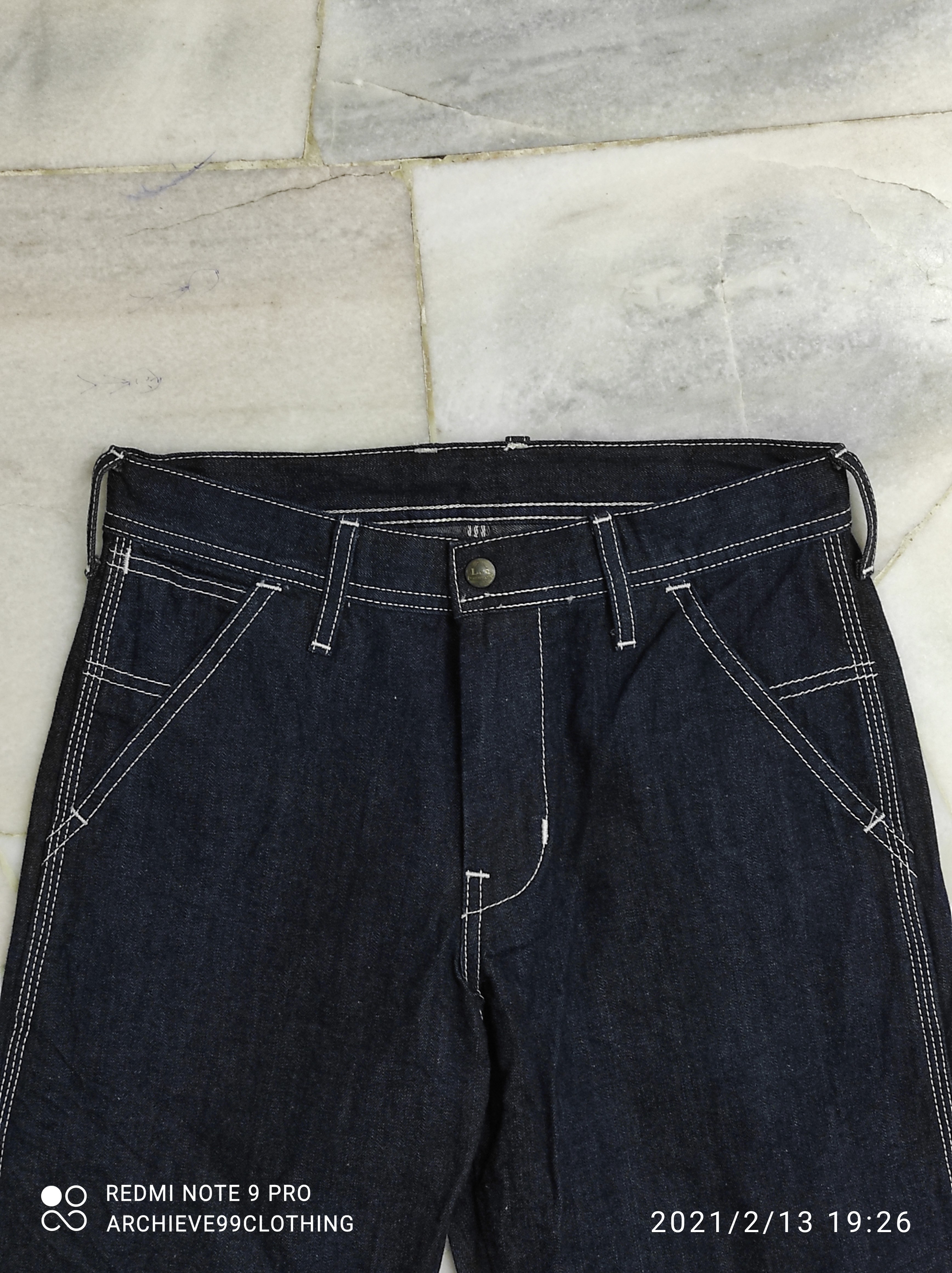 Lee - LEE CARPENTER DRY JEANS INDIGO - 12