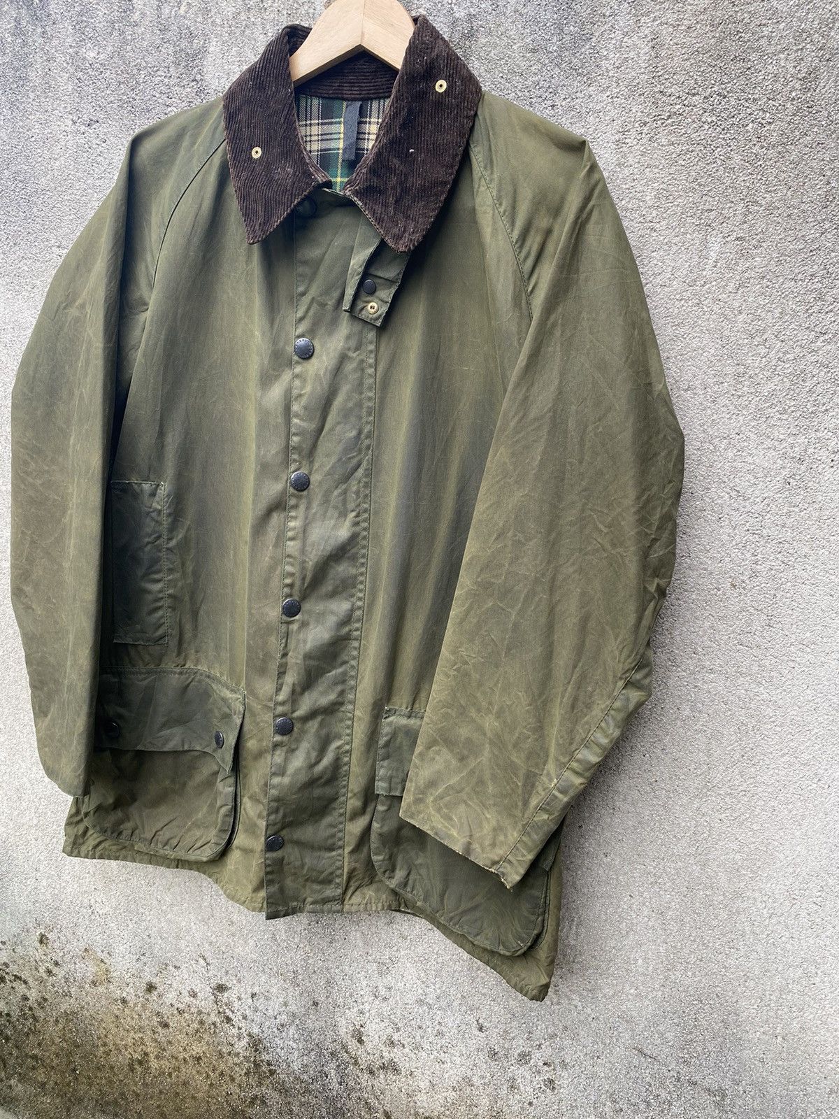 🏴󠁧󠁢󠁥󠁮󠁧󠁿 Barbour Beaufort Waxed Classic Jacket Made In England - 5