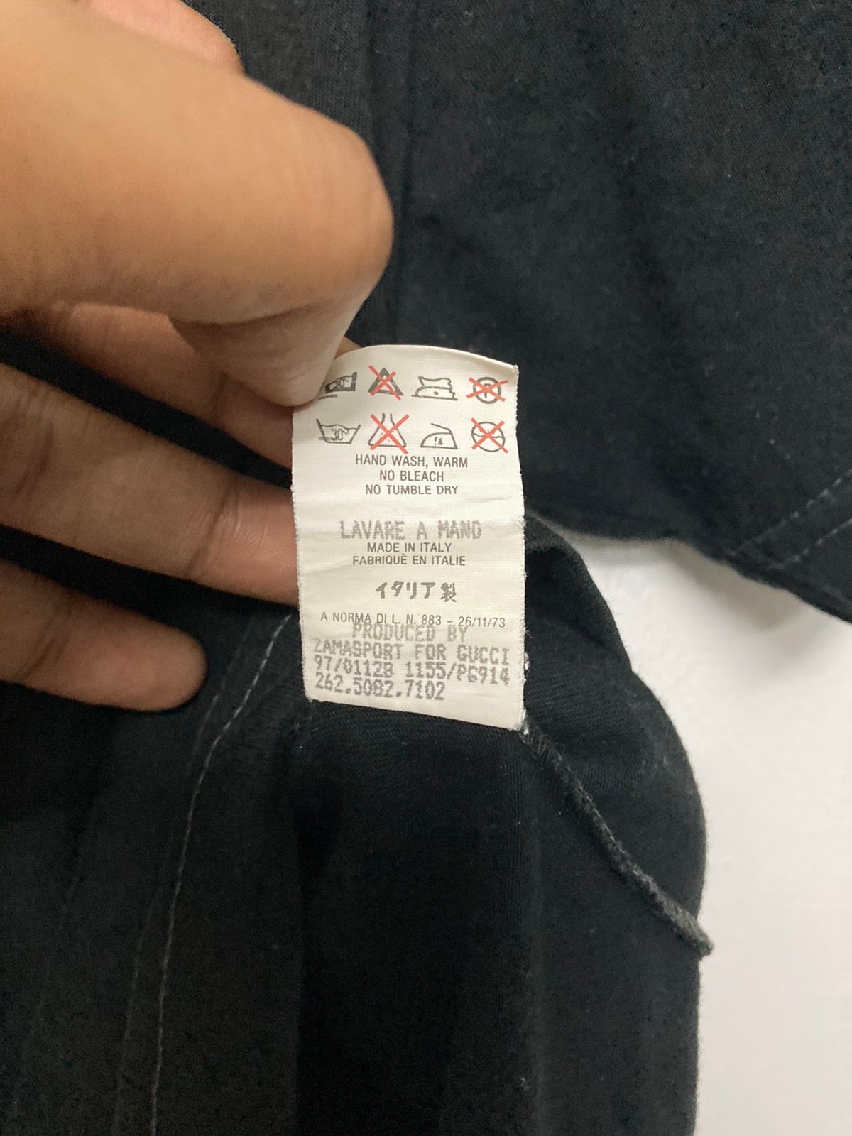 Gucci Embroidery Big Logo Shirt Made in Italy - 17