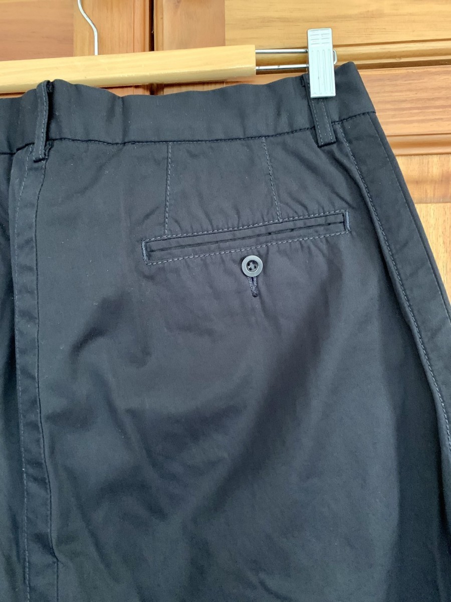 Garment Dyed Pleated Pants - 4