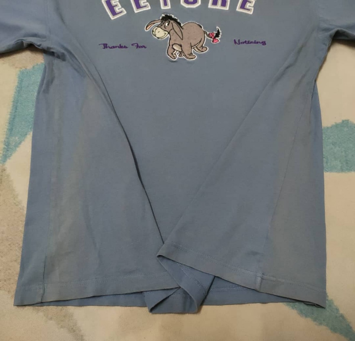 Cartoon Network - Vintage Embroidered Eeyore T - 5
