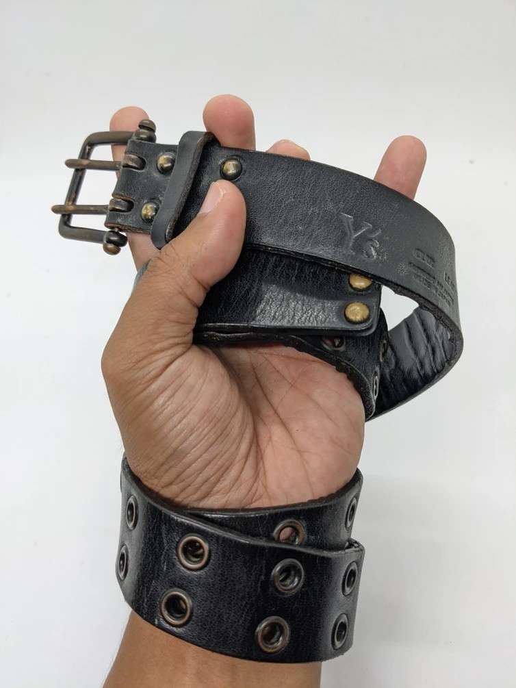 Vintage Yohji Yamamoto leather belt - 1