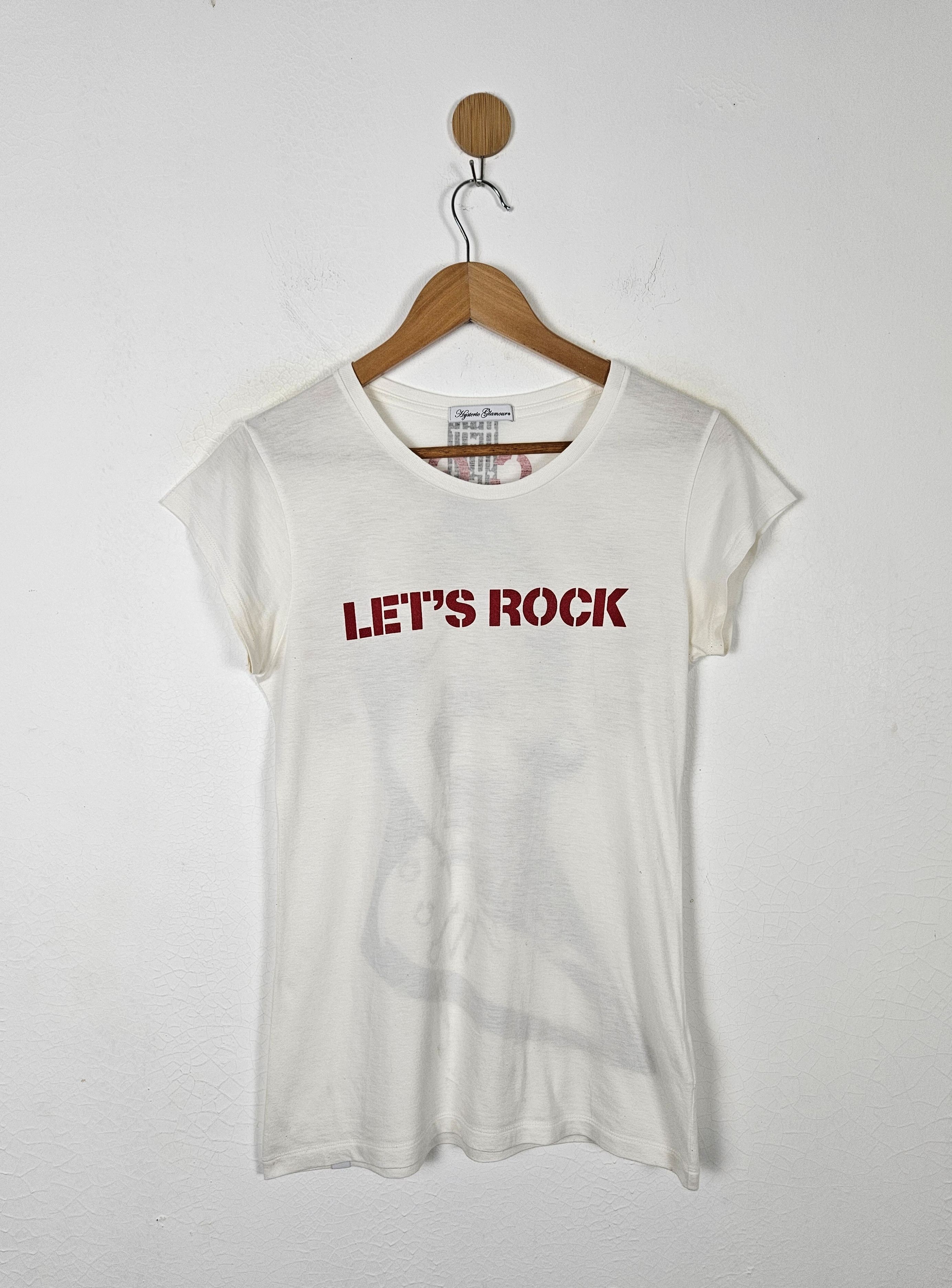 Hysteric Glamour Let's Rock Guitar Girl shirt - 2