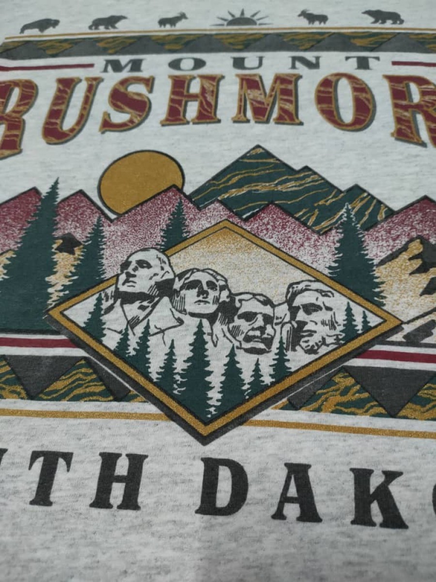 Places + Faces - Single Stitch, Mount Rushmore Tee - 2