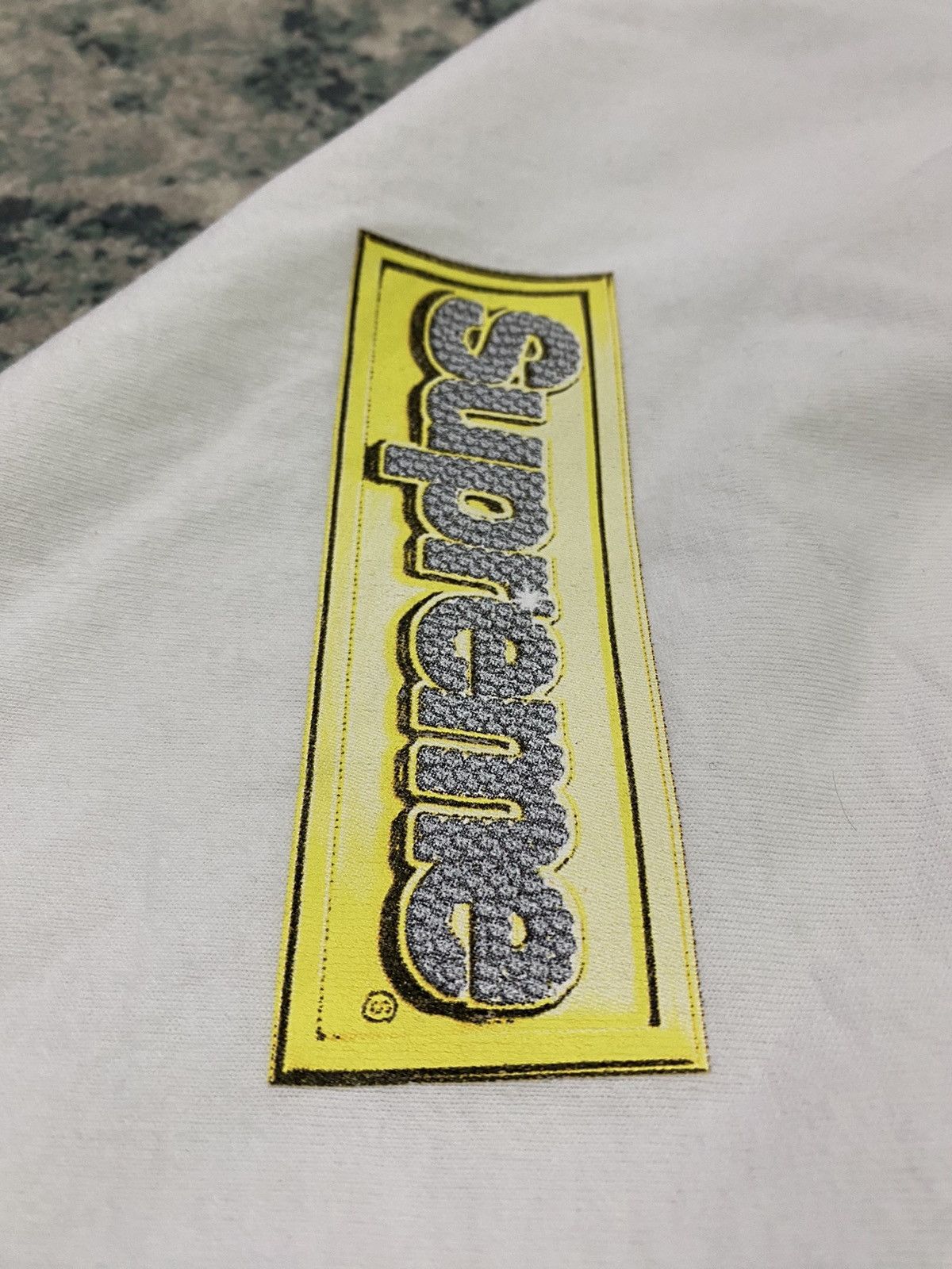 Supreme S/S13 Bling Box Logo T-Shirt OG - 24