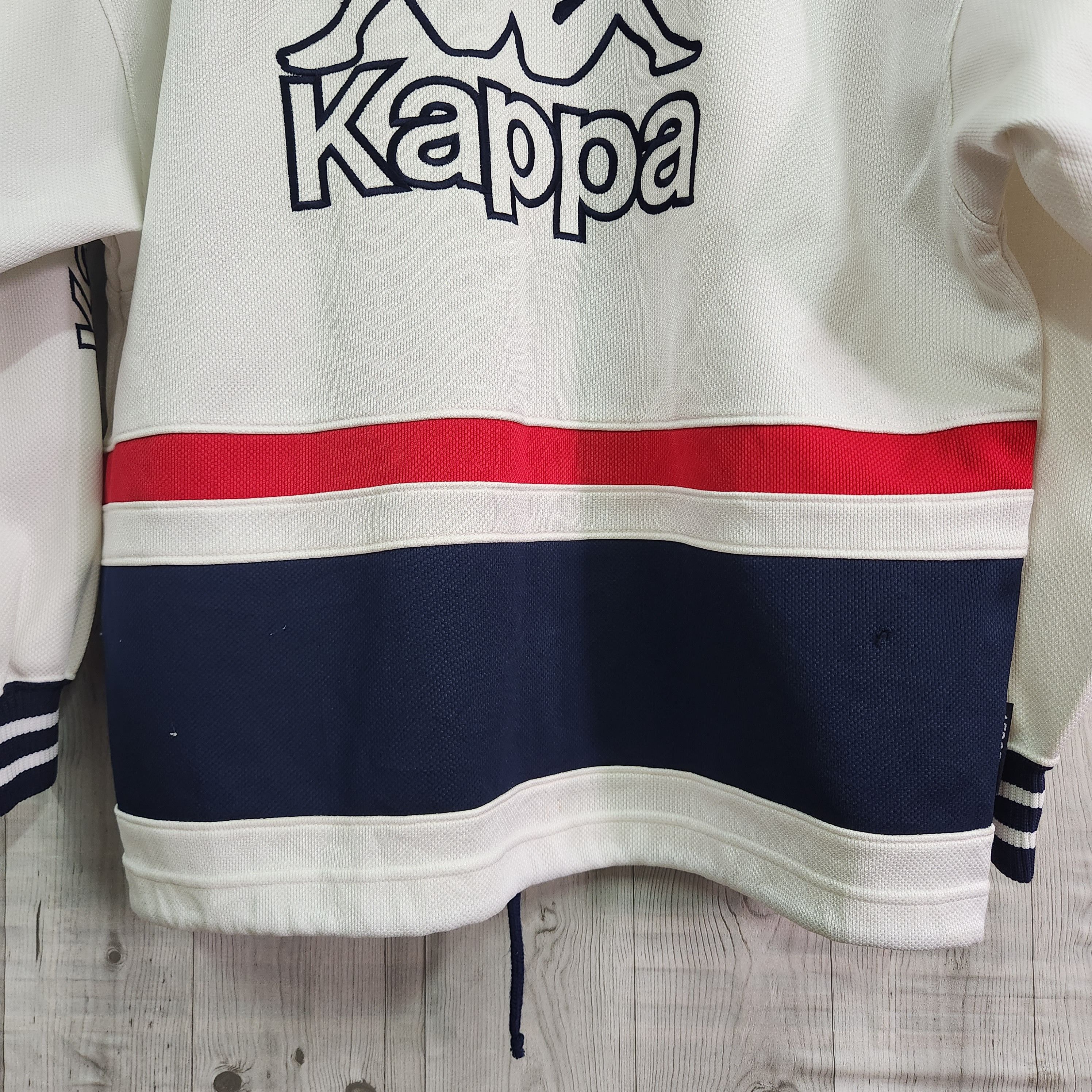 Vintage Kappa Track Top Big Logo Sweater 1980s - 9
