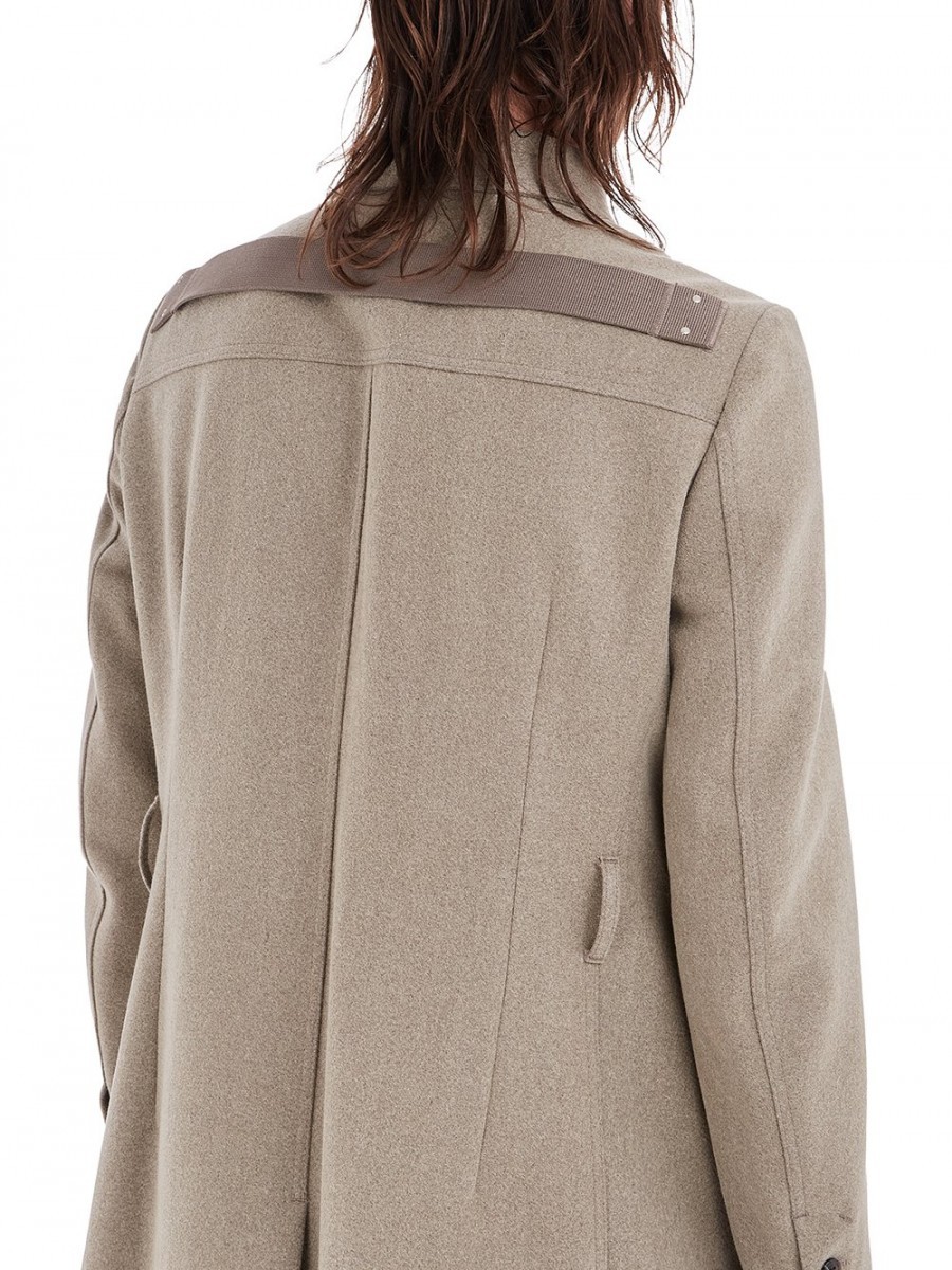 BNWT AW20 RICK OWENS "PERFORMA" MOODY COAT 54 - 21