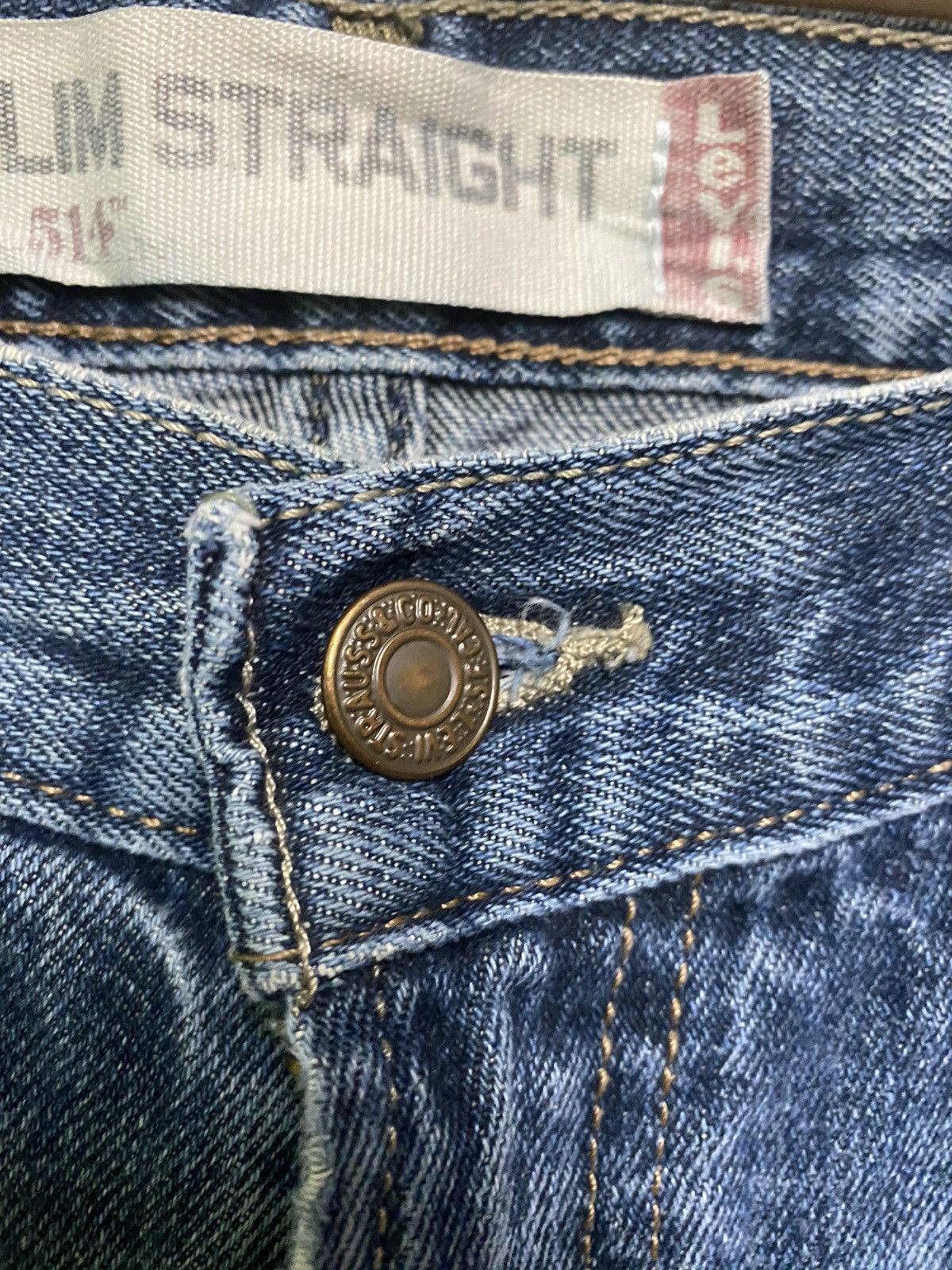 Vintage LEVIS 514 Slim Straight Denim -L39 - 5