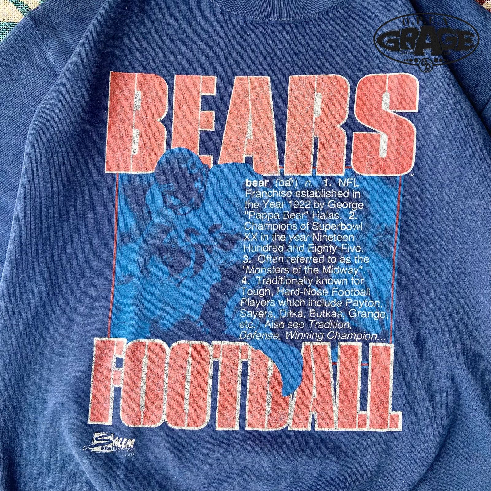 Crewneck Chicago Bears vintage 1991 Salem Sportwear - 4