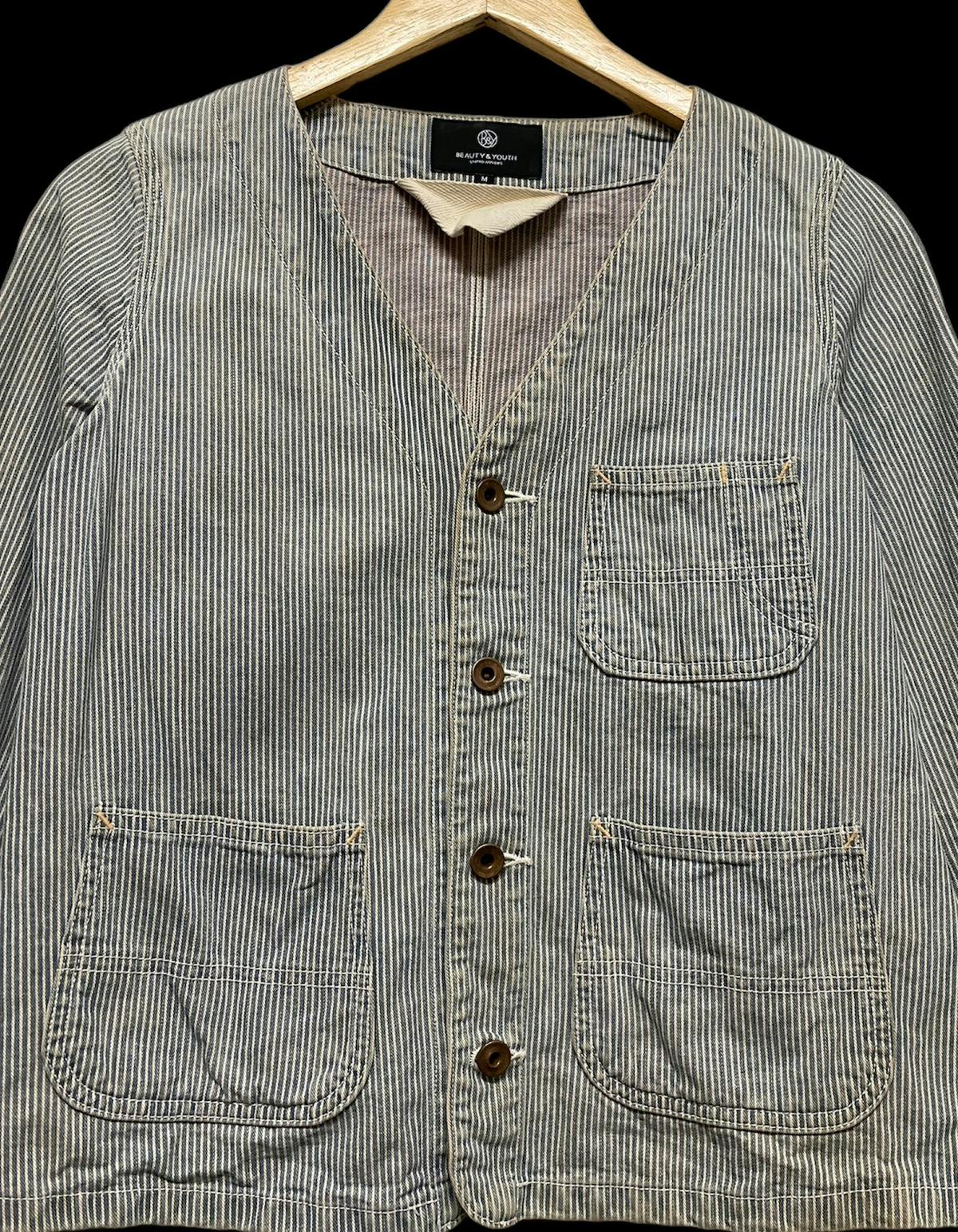 Vintage United Errows Beauty Youth Hickory Workwear Jacket - 4