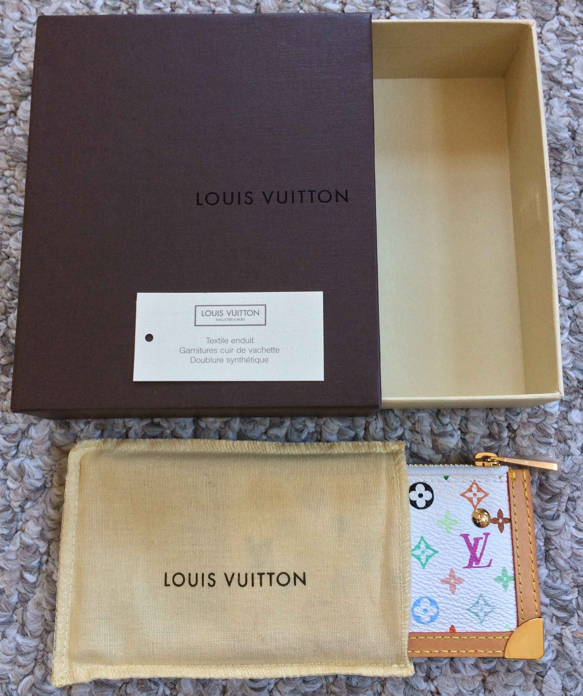 NEW S/S 2003 Louis Vuitton x Murakami Monogram Zip Pouch - 9